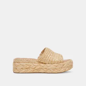 CHAVI SANDALS LT NATURAL RAFFIA Dolce Vita