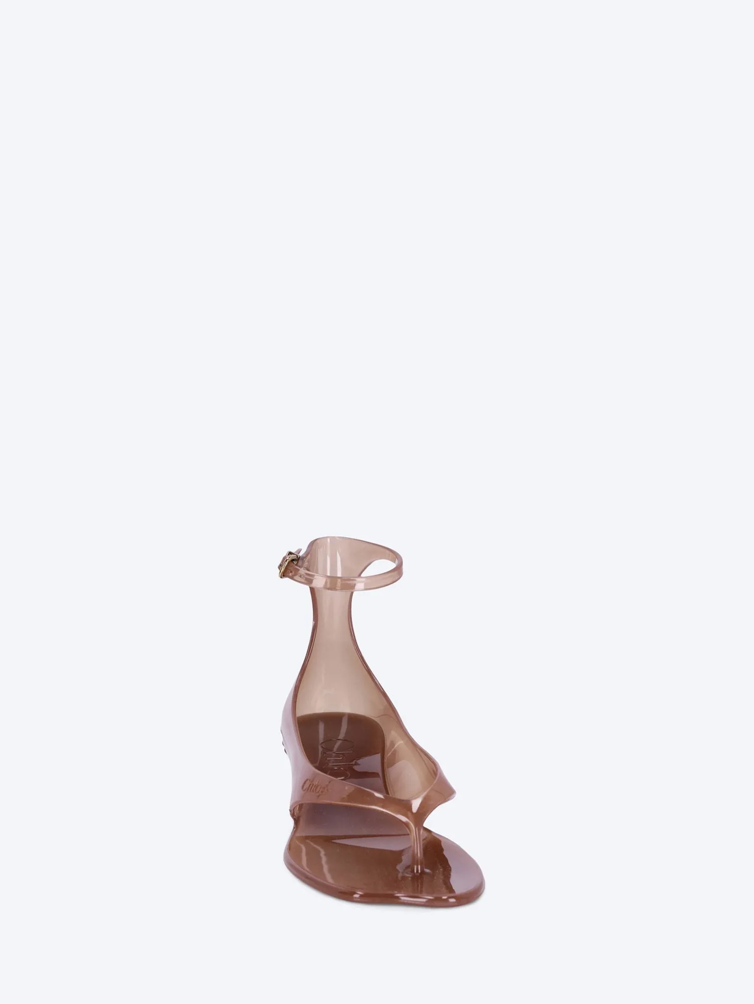 Chloe jelly flat sandals