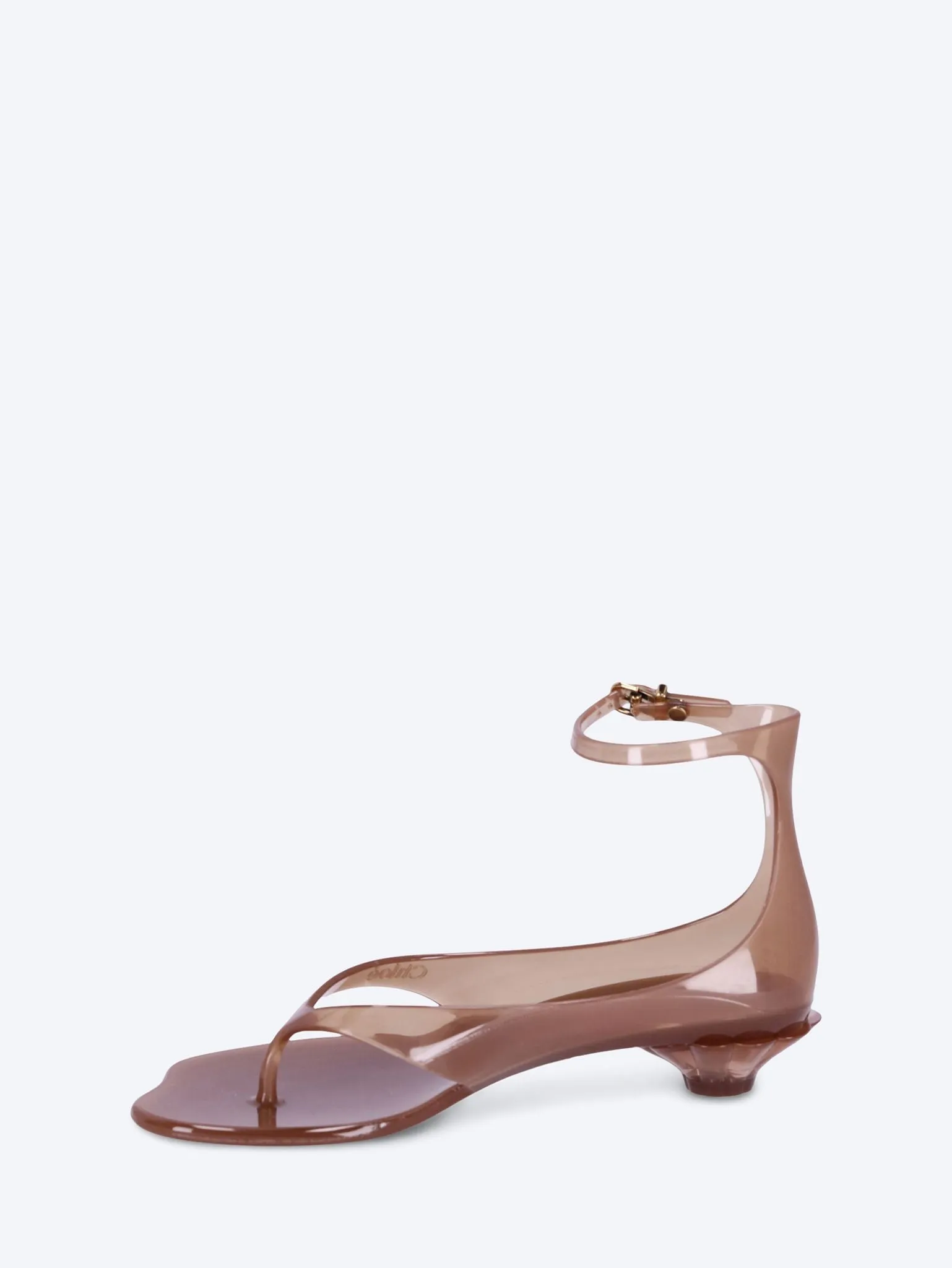 Chloe jelly flat sandals