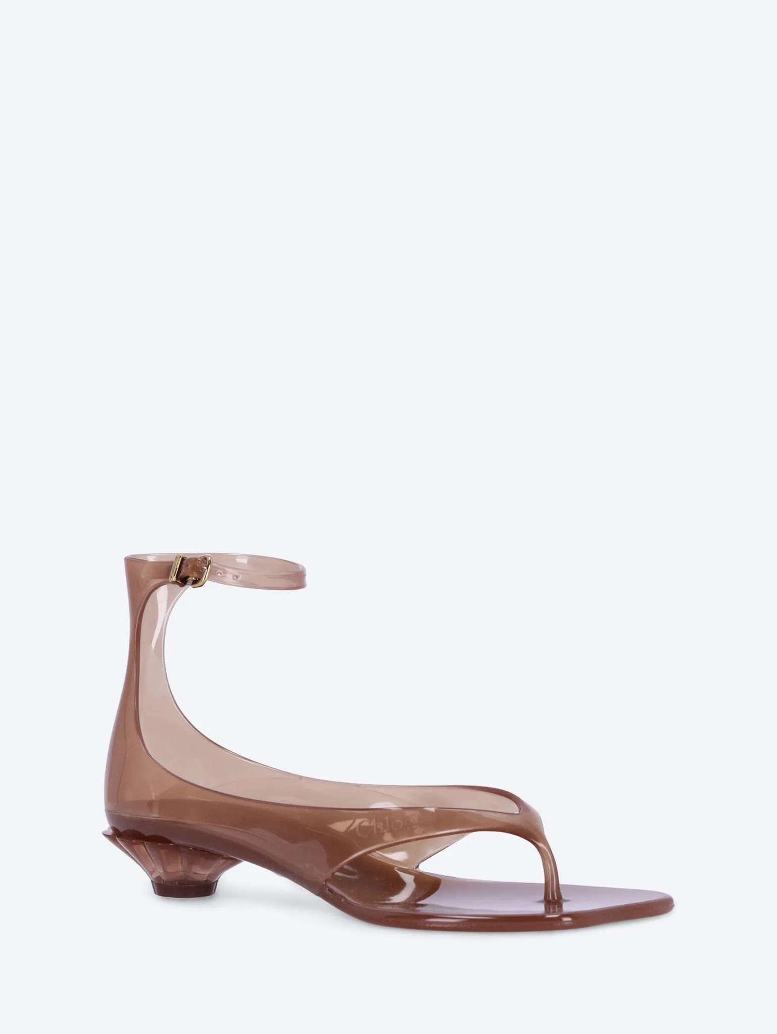 Chloe jelly flat sandals