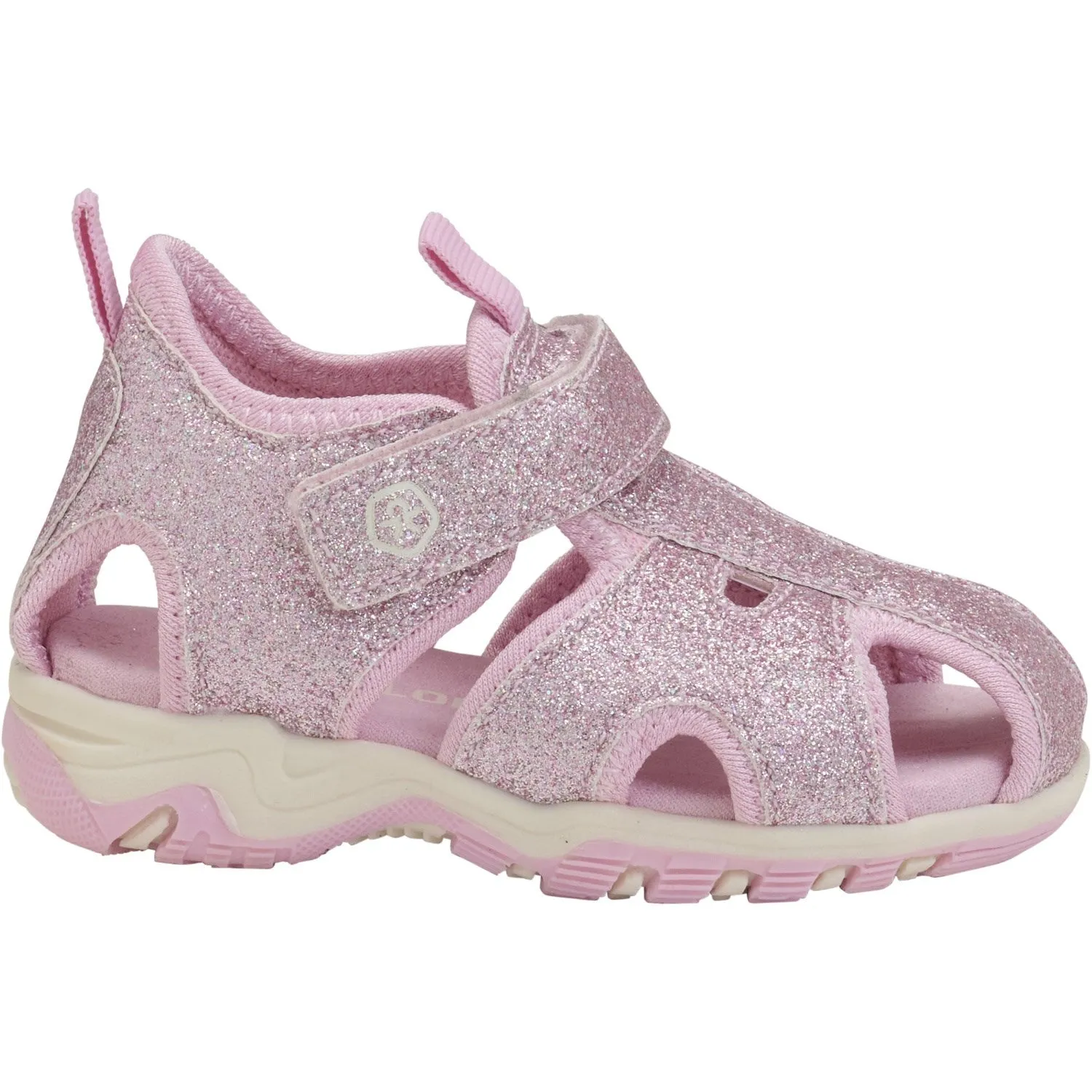 Color Kids Coral Blush Baby Sandals W. Velcro Strap