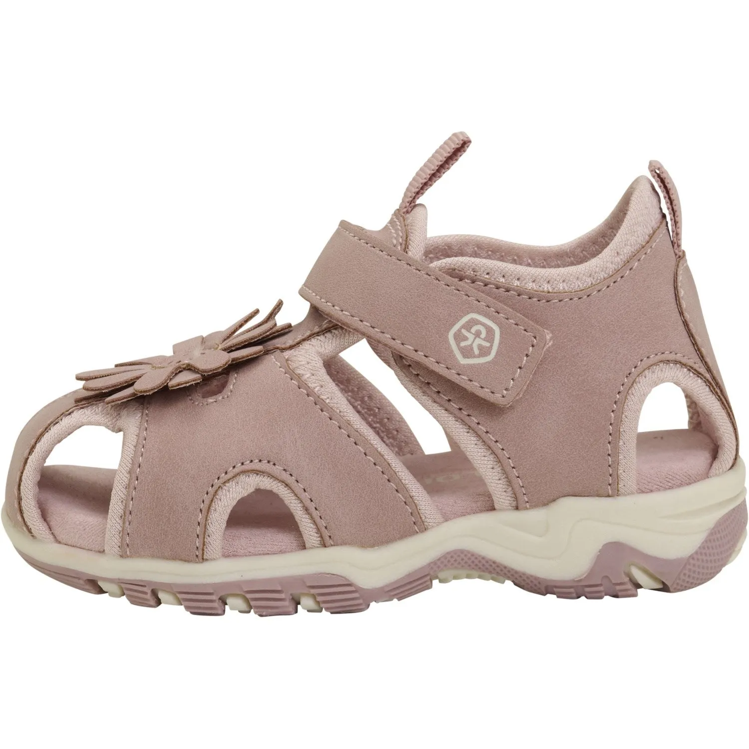 Color Kids Woodrose Baby Sandals W. Velcro Strap