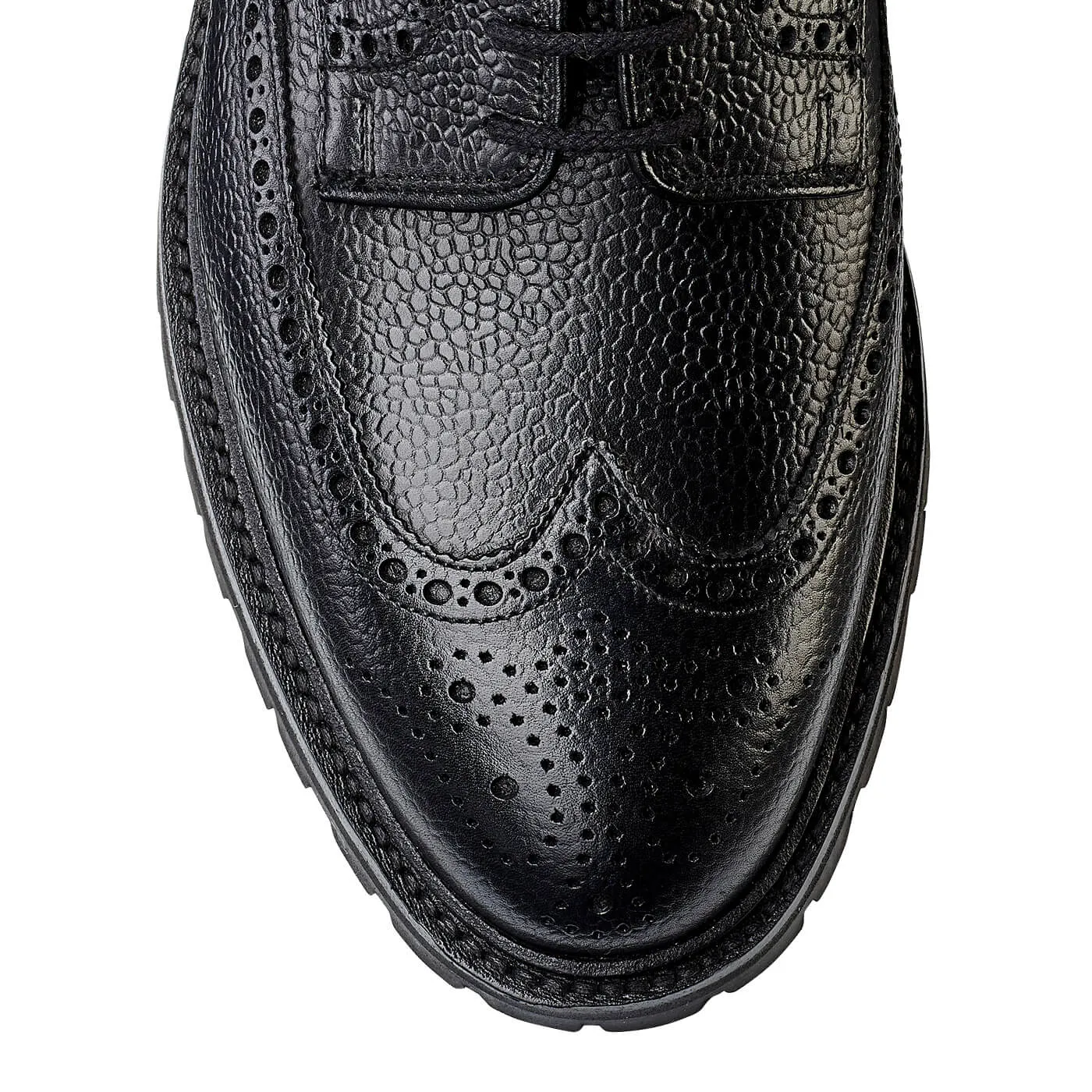 Crockett & Jones Pembroke Black Scotch Grain