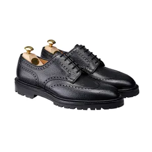 Crockett & Jones Pembroke Black Scotch Grain