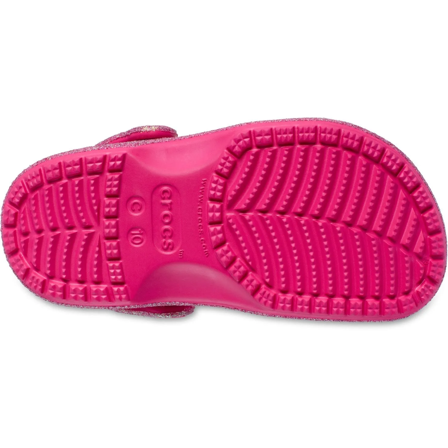 Crocs Dragon Fruit Classic Iridescent Glitter Clog