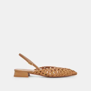 CYNDI FLATS NATURAL WOVEN Dolce Vita