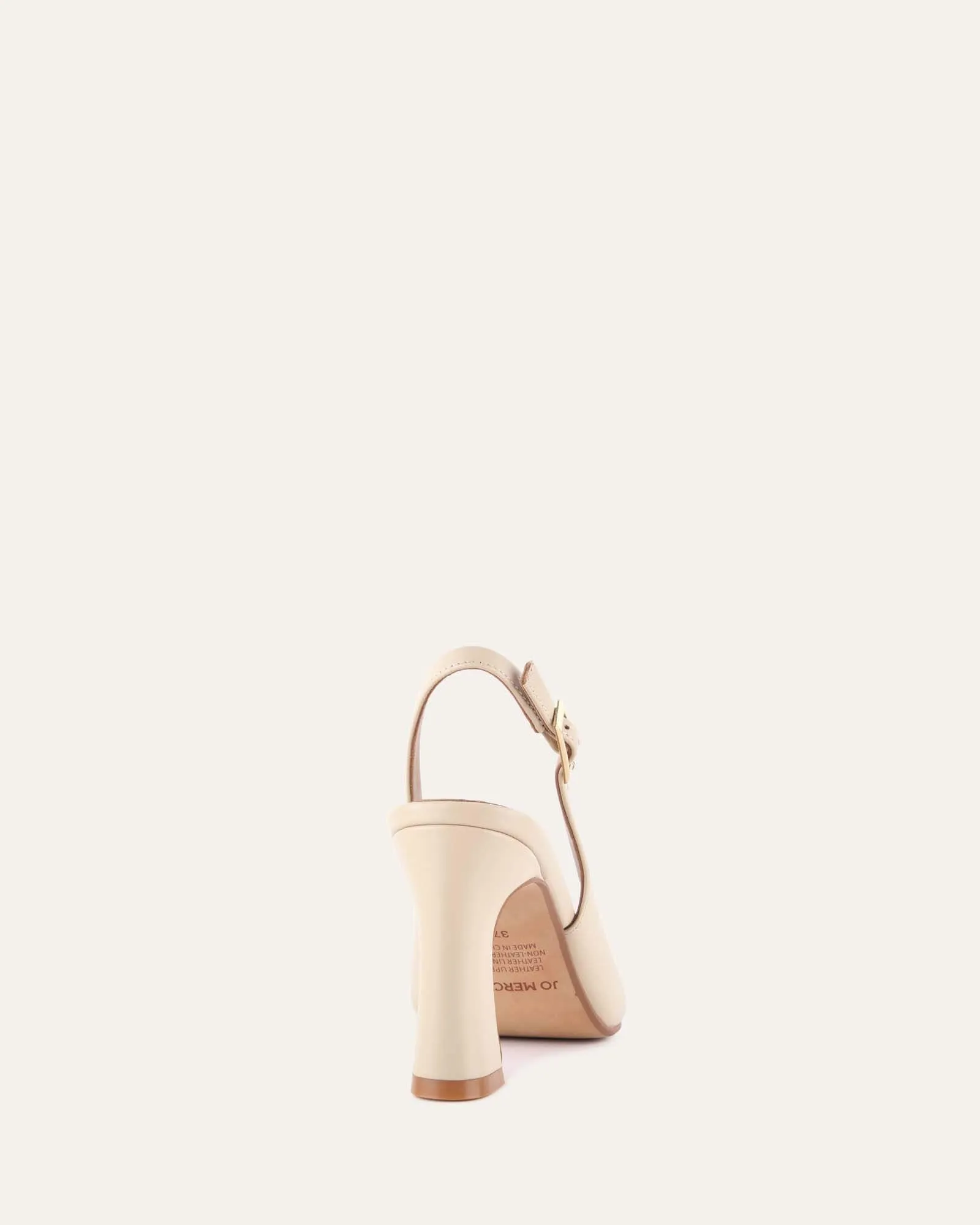 DANICA HIGH HEELS SAND LEATHER Jo Mercer