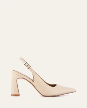 DANICA HIGH HEELS SAND LEATHER Jo Mercer