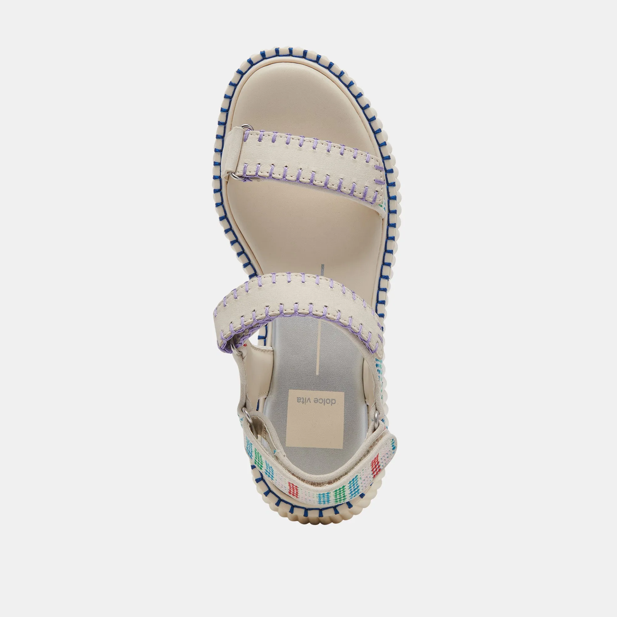 DEBRA SANDALS IVORY MULTI NUBUCK Dolce Vita