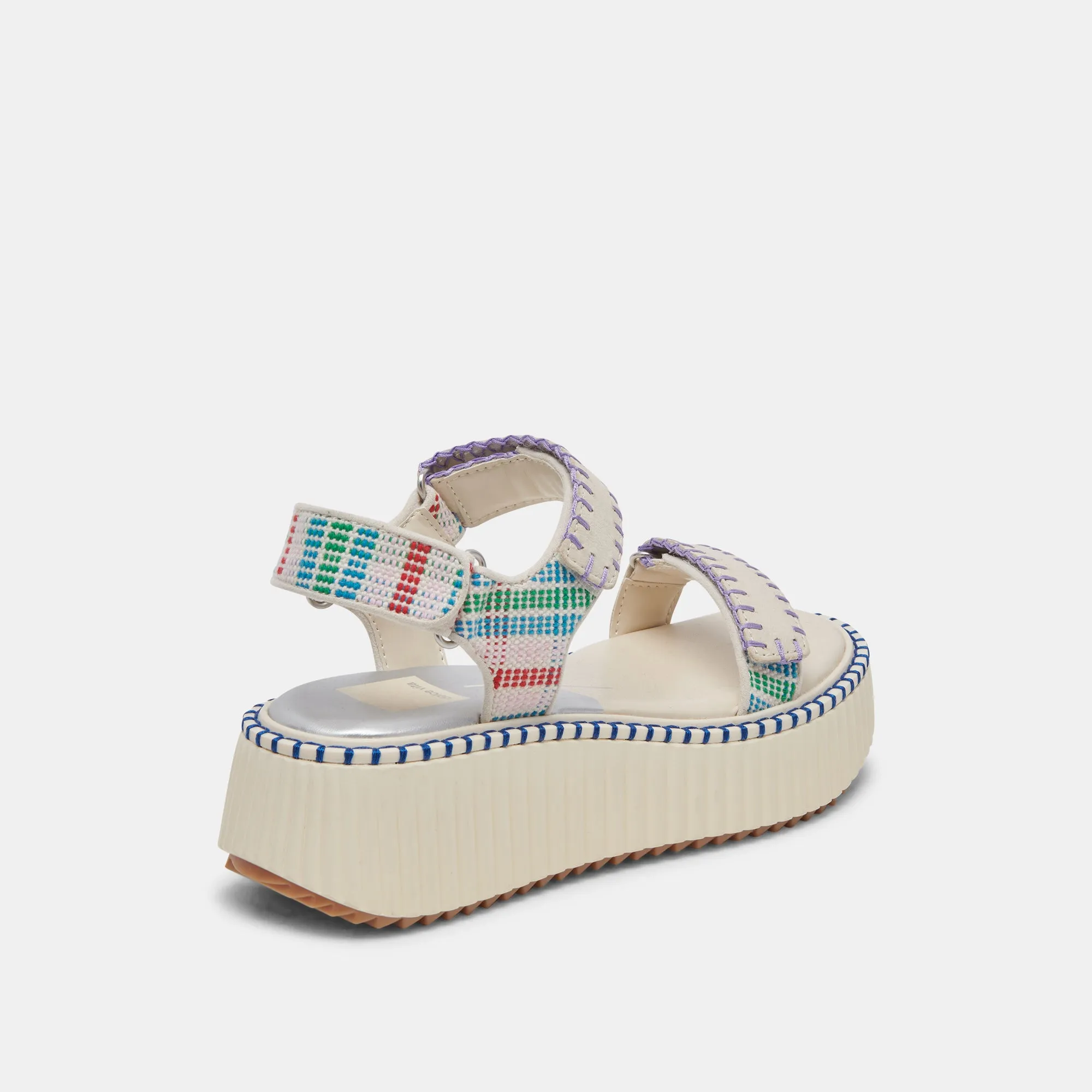 DEBRA SANDALS IVORY MULTI NUBUCK Dolce Vita