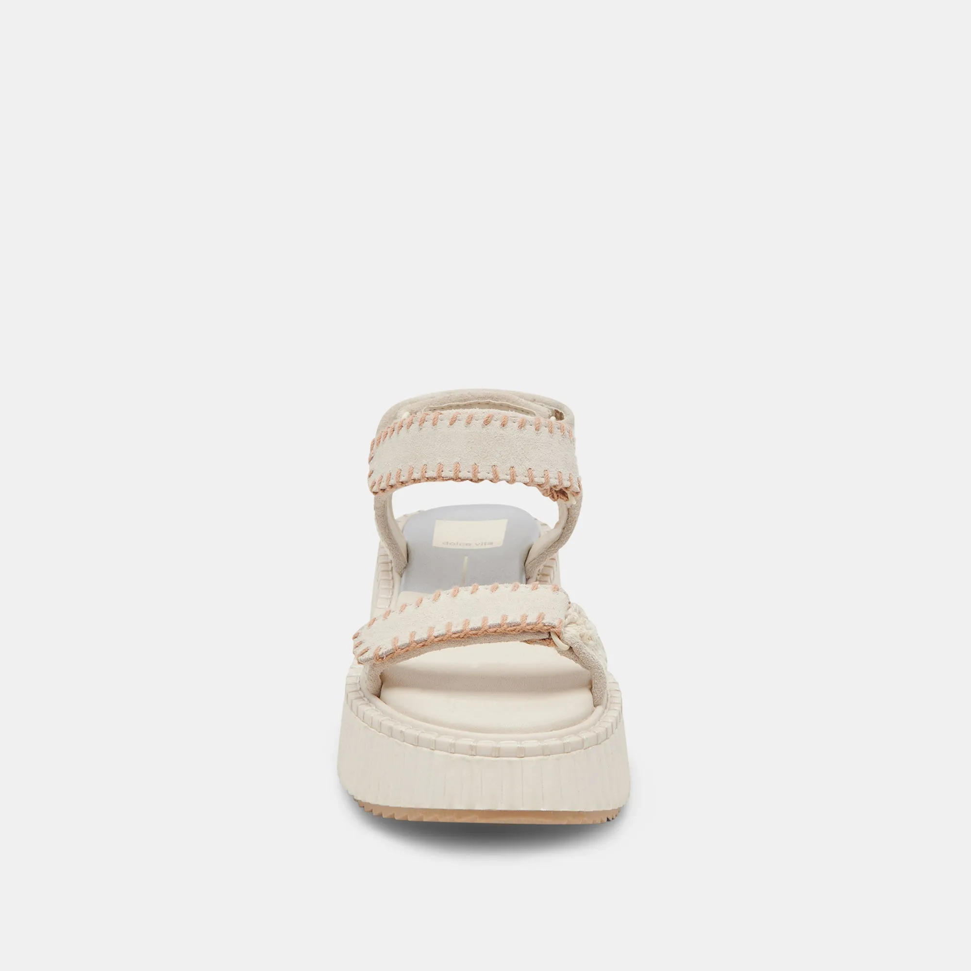 DEBRA SANDALS IVORY SUEDE Dolce Vita