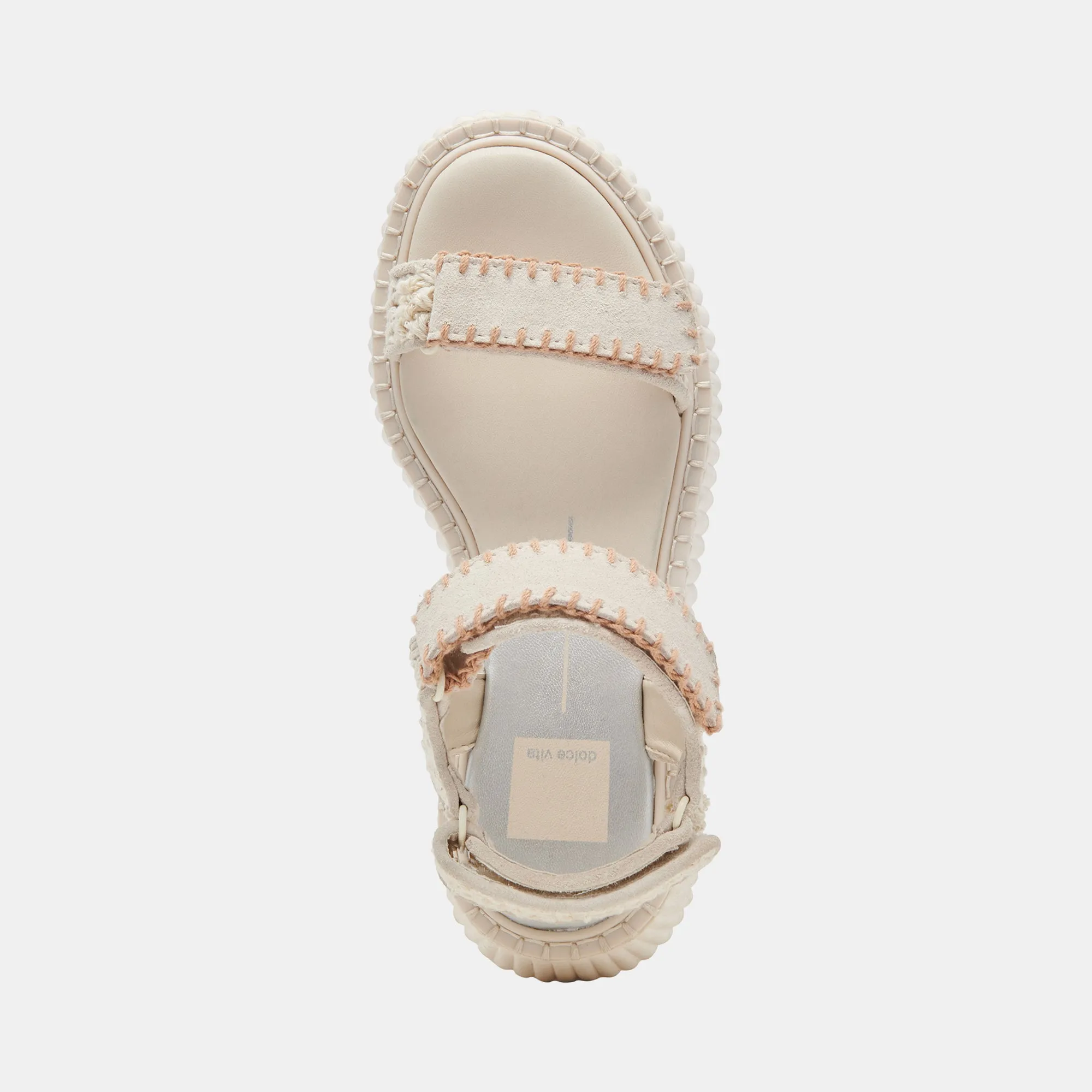 DEBRA SANDALS IVORY SUEDE Dolce Vita