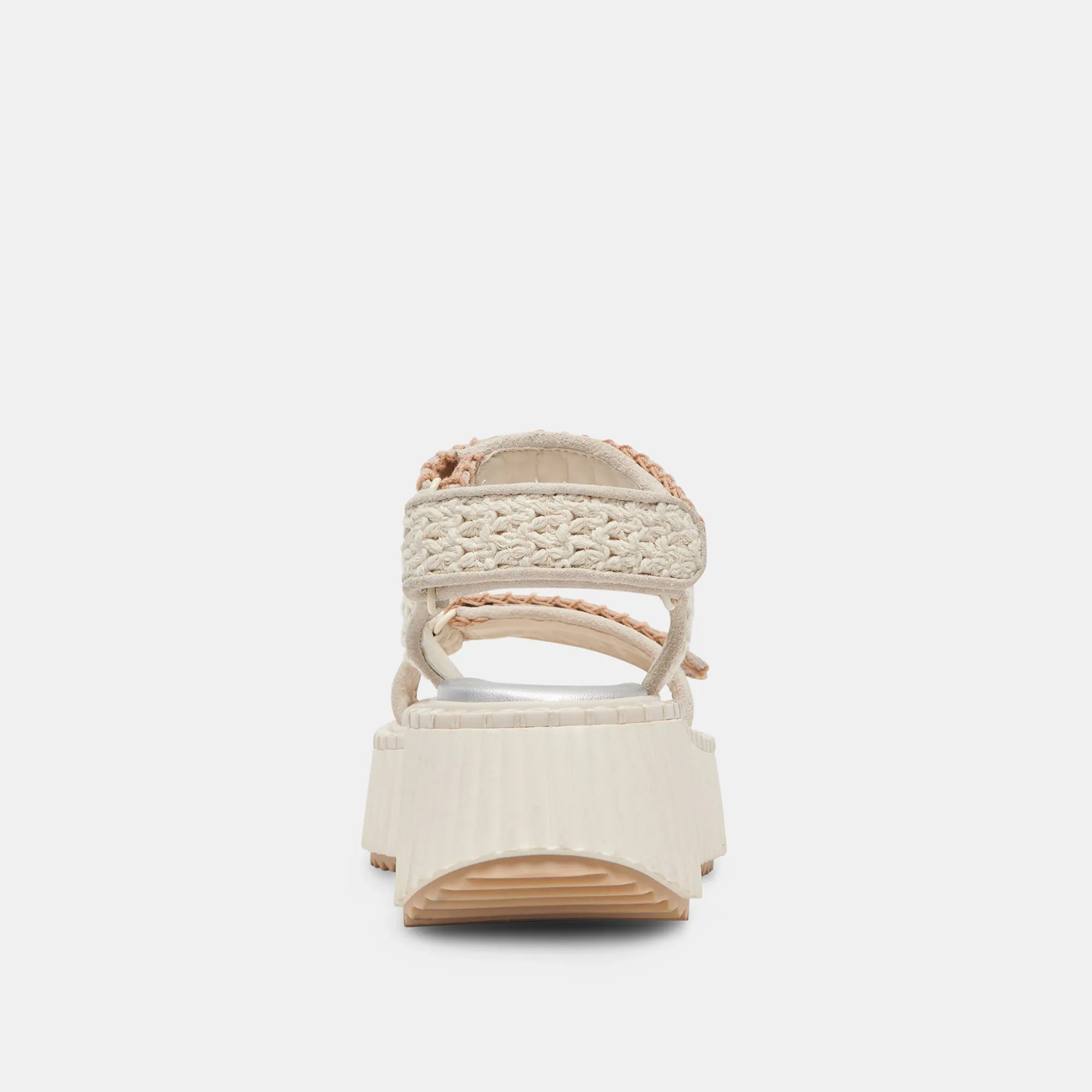 DEBRA SANDALS IVORY SUEDE Dolce Vita