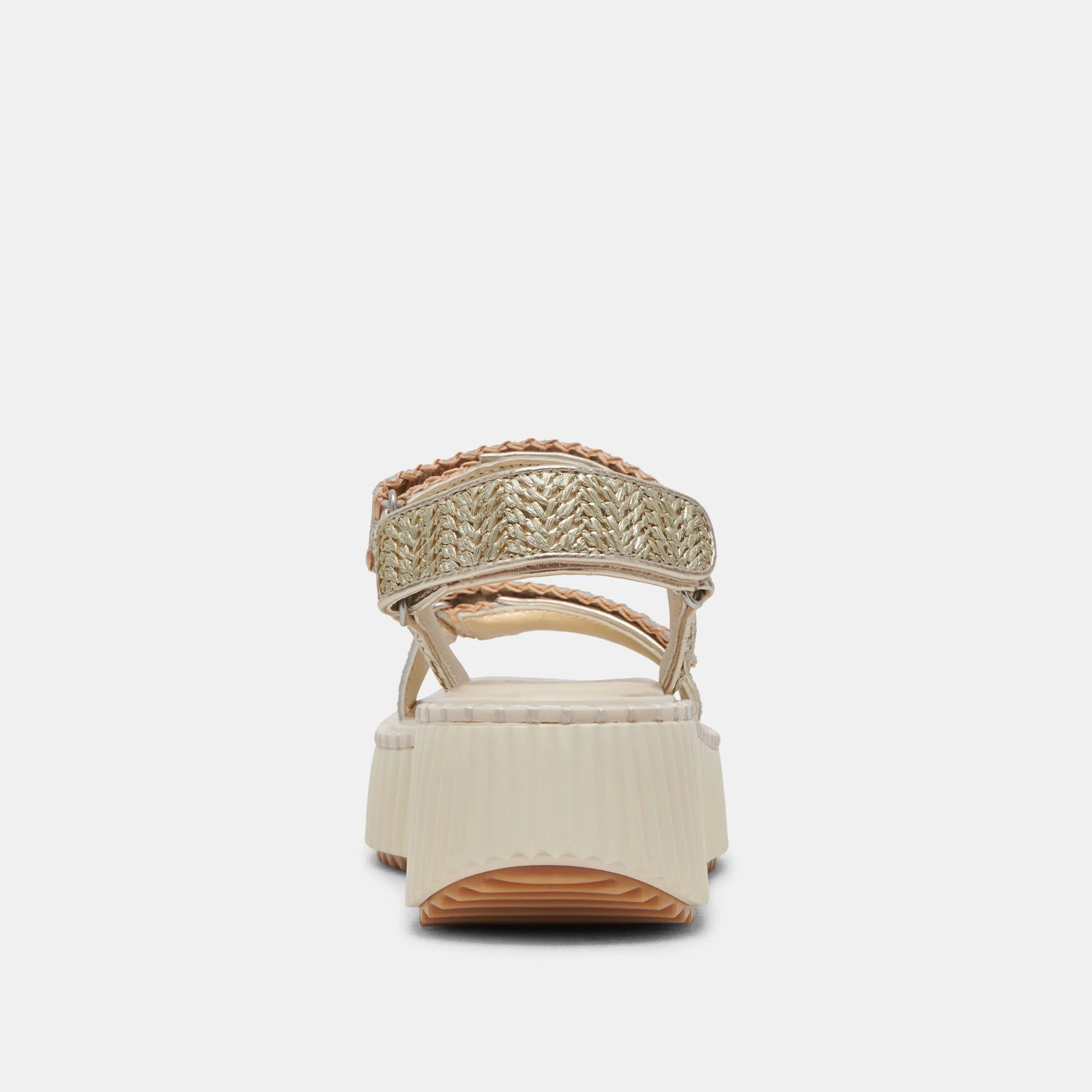 DEBRA SANDALS PLATINUM DISTRESSED LEATHER Dolce Vita