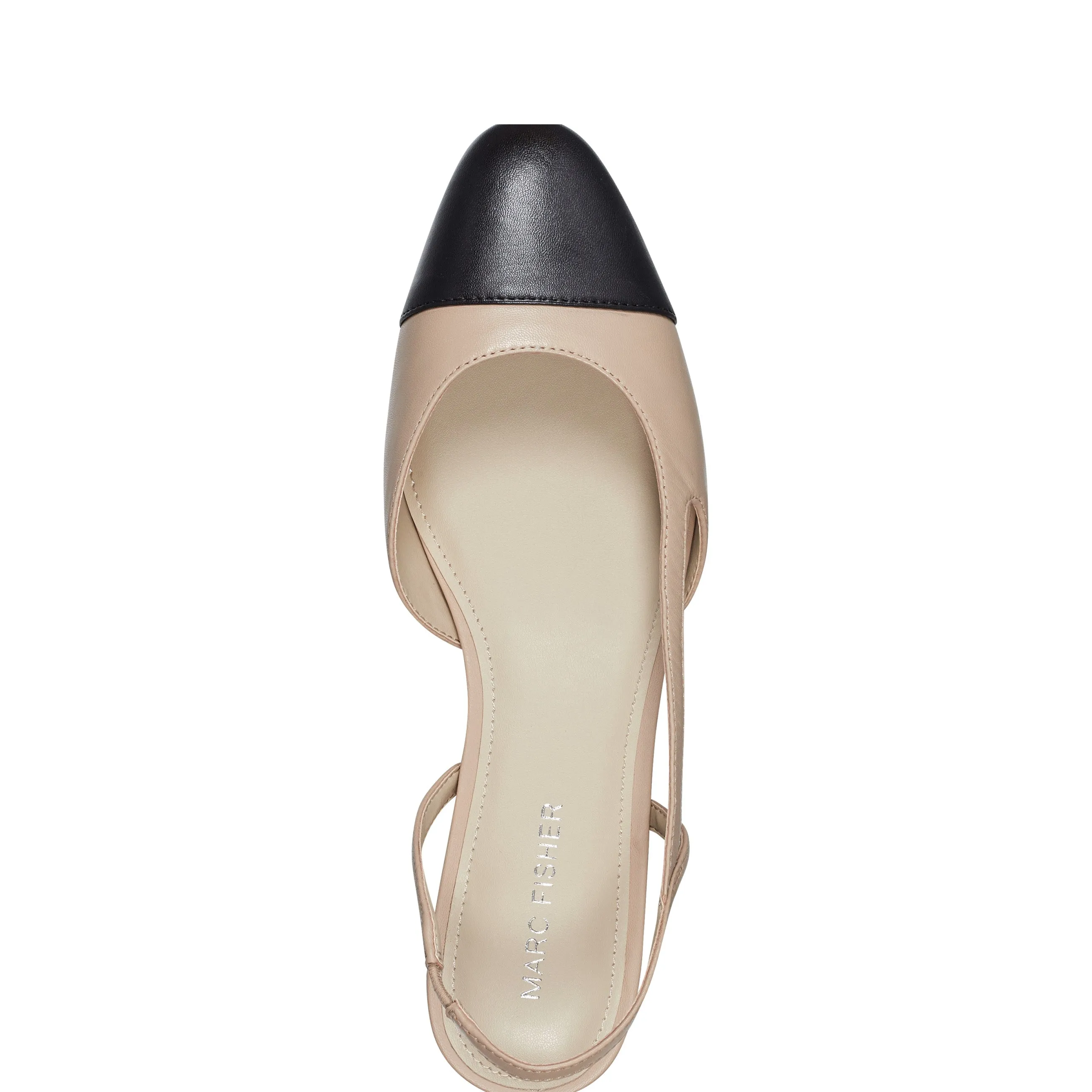 Dela Closed Toe Slingback Dress Flat -MARC FISHER