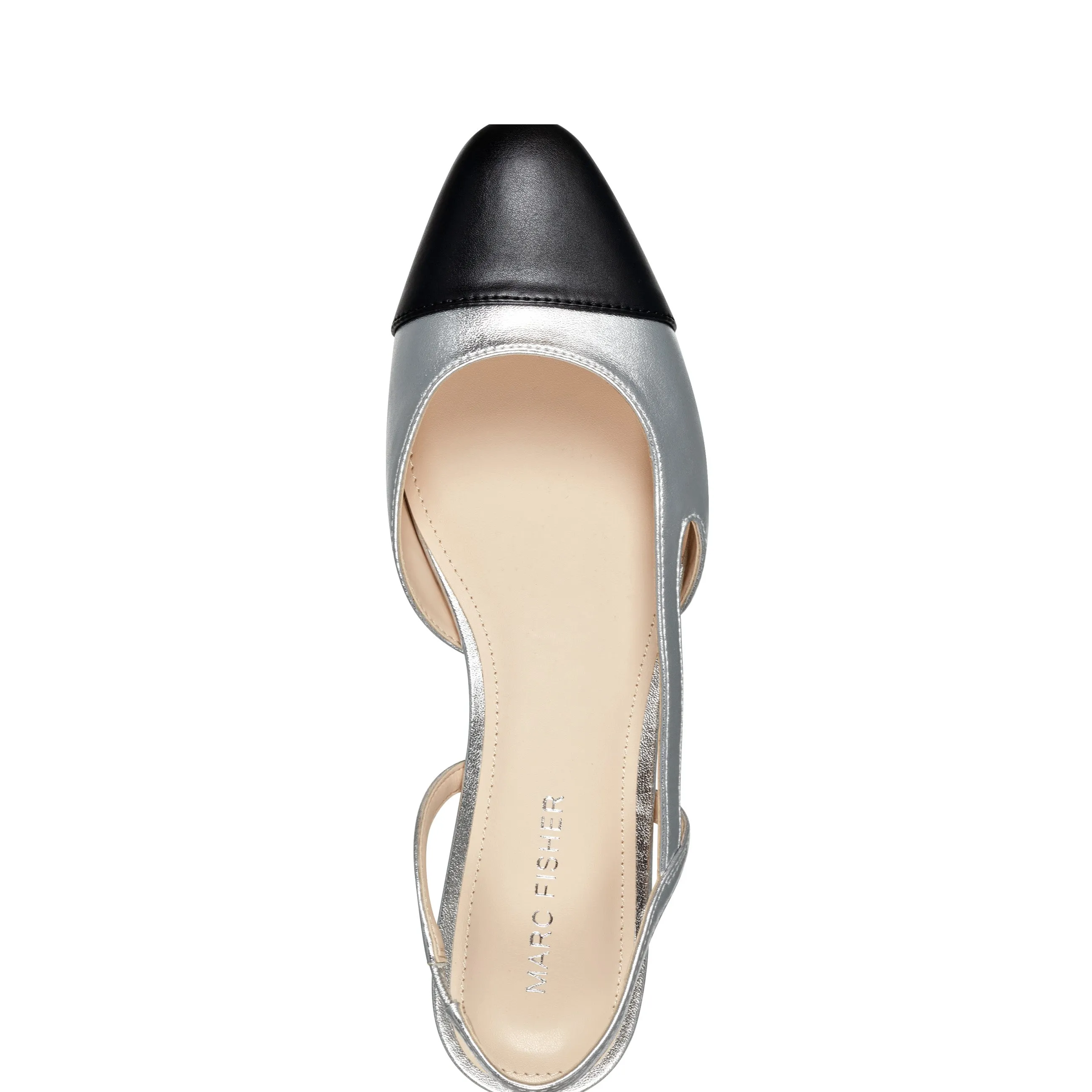 Dela Closed Toe Slingback Dress Flat -MARC FISHER