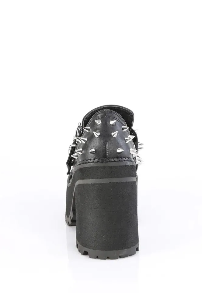 DemoniaCult - Assault 38 Black - Heels