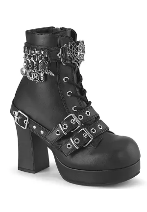 DemoniaCult - Gothika 66 Black - Heels