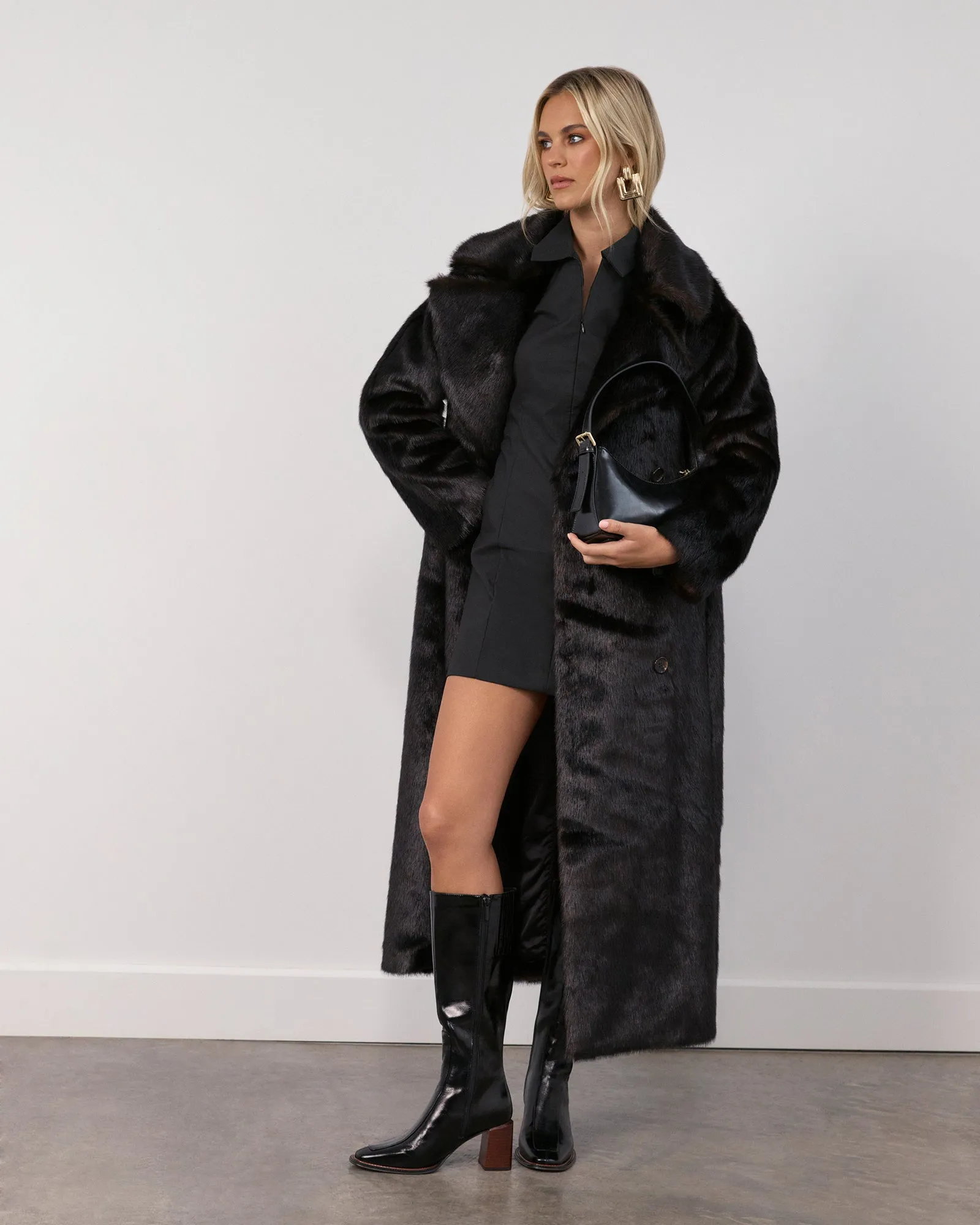 DIVINE KNEE BOOTS BLACK LEATHER Jo Mercer