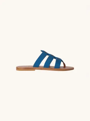Dolon Sandal in Vel Blue