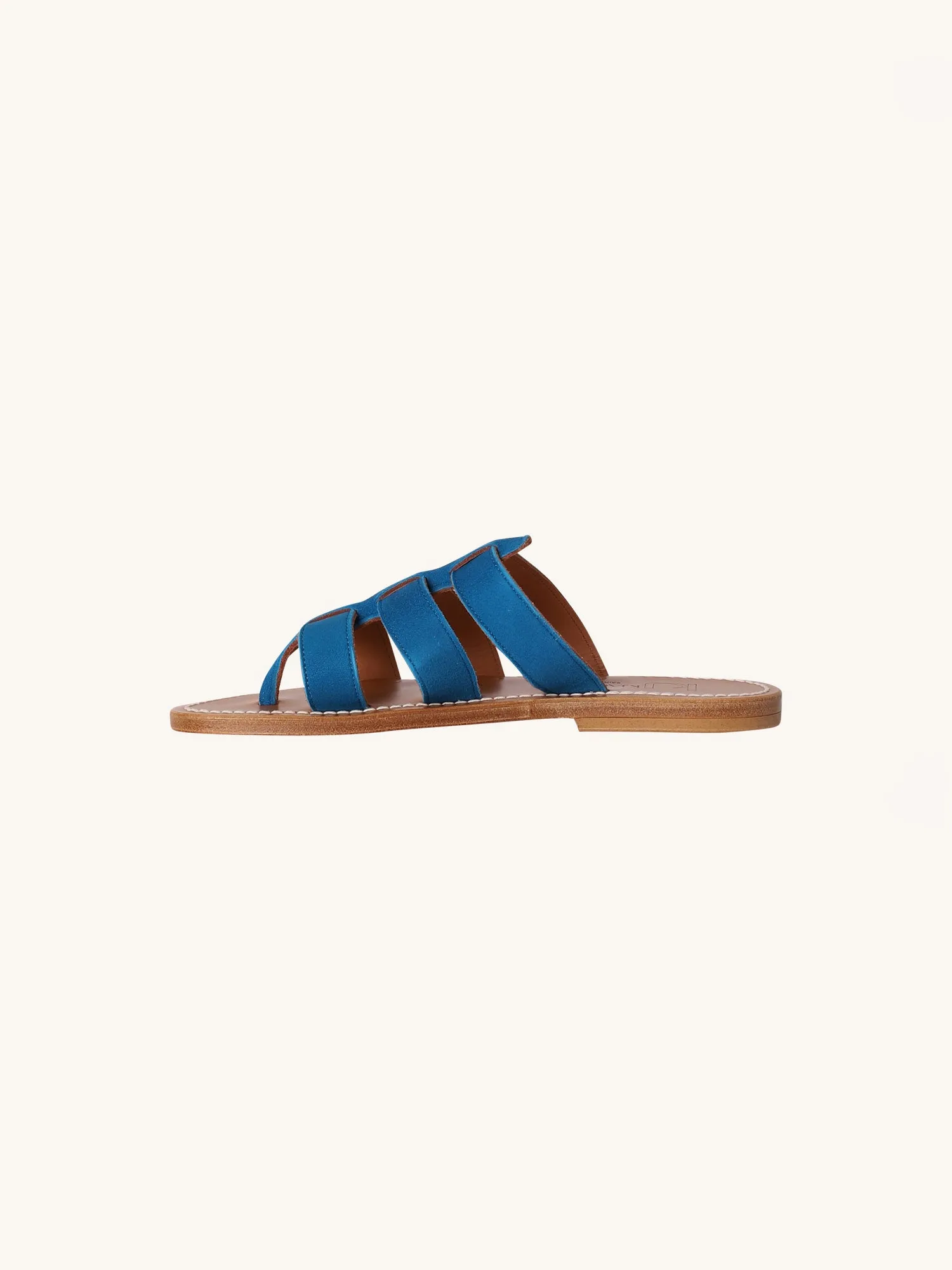 Dolon Sandal in Vel Blue