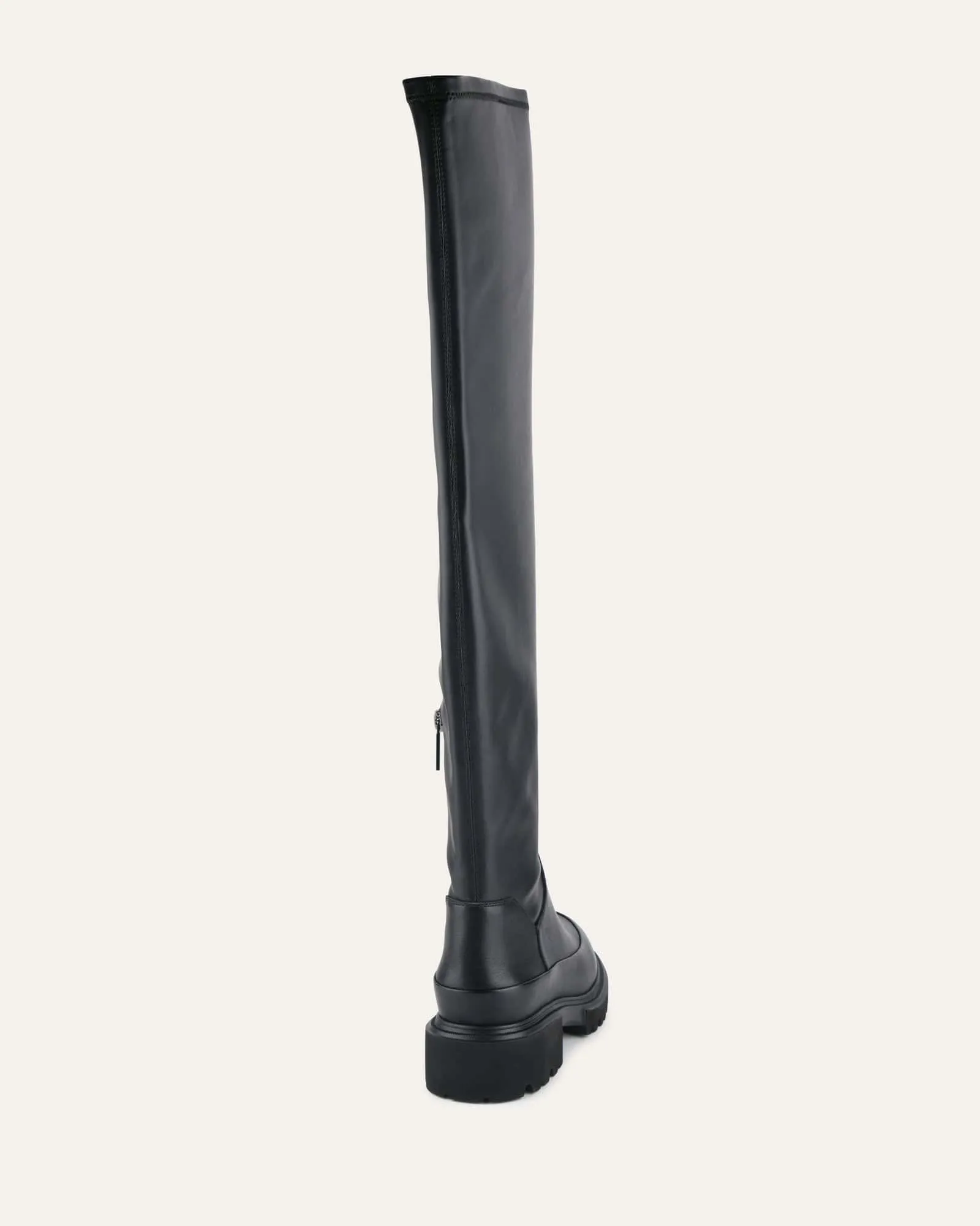 ELLA OVER THE KNEE BOOTS BLACK Jo Mercer