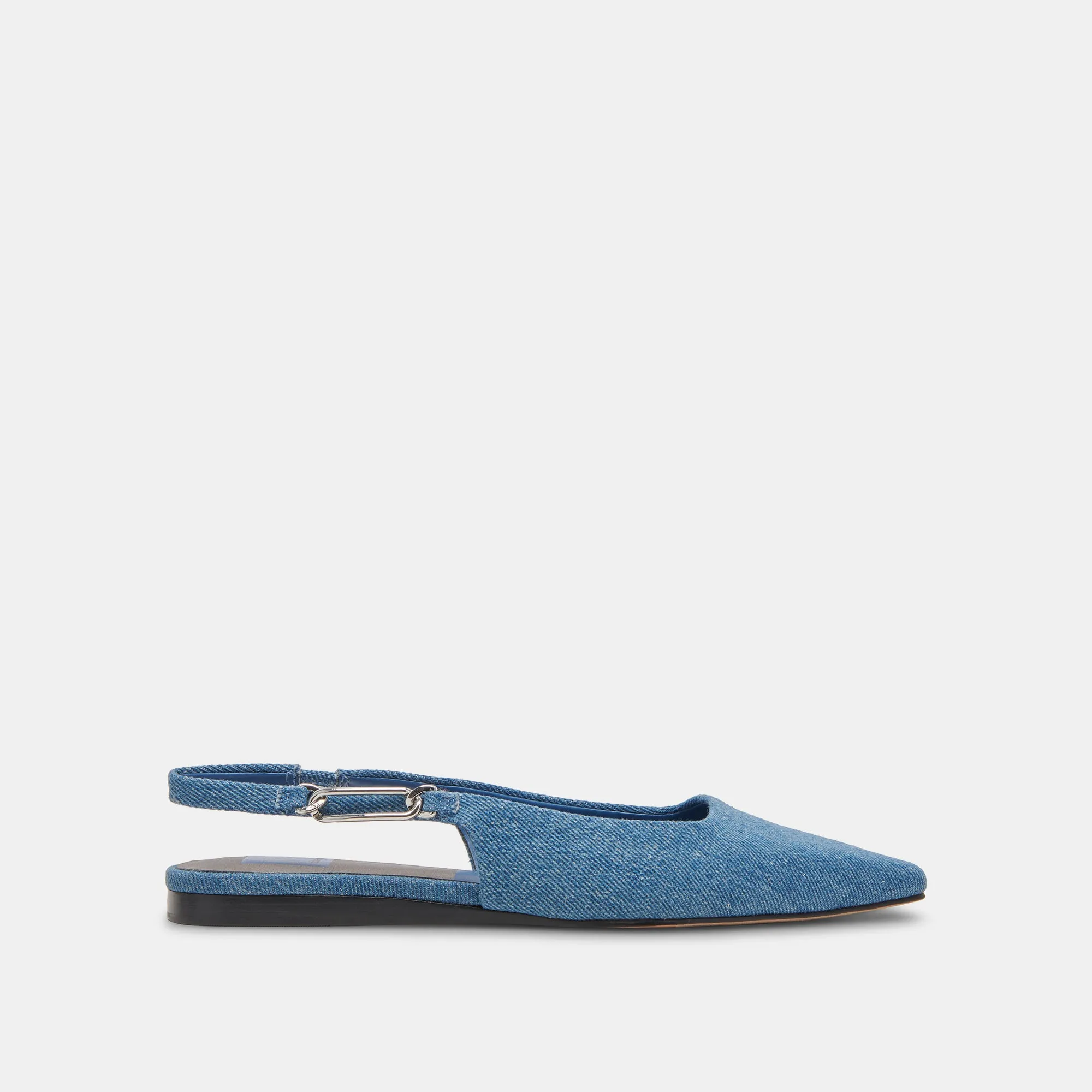 ELLEY FLATS BLUE DENIM Dolce Vita