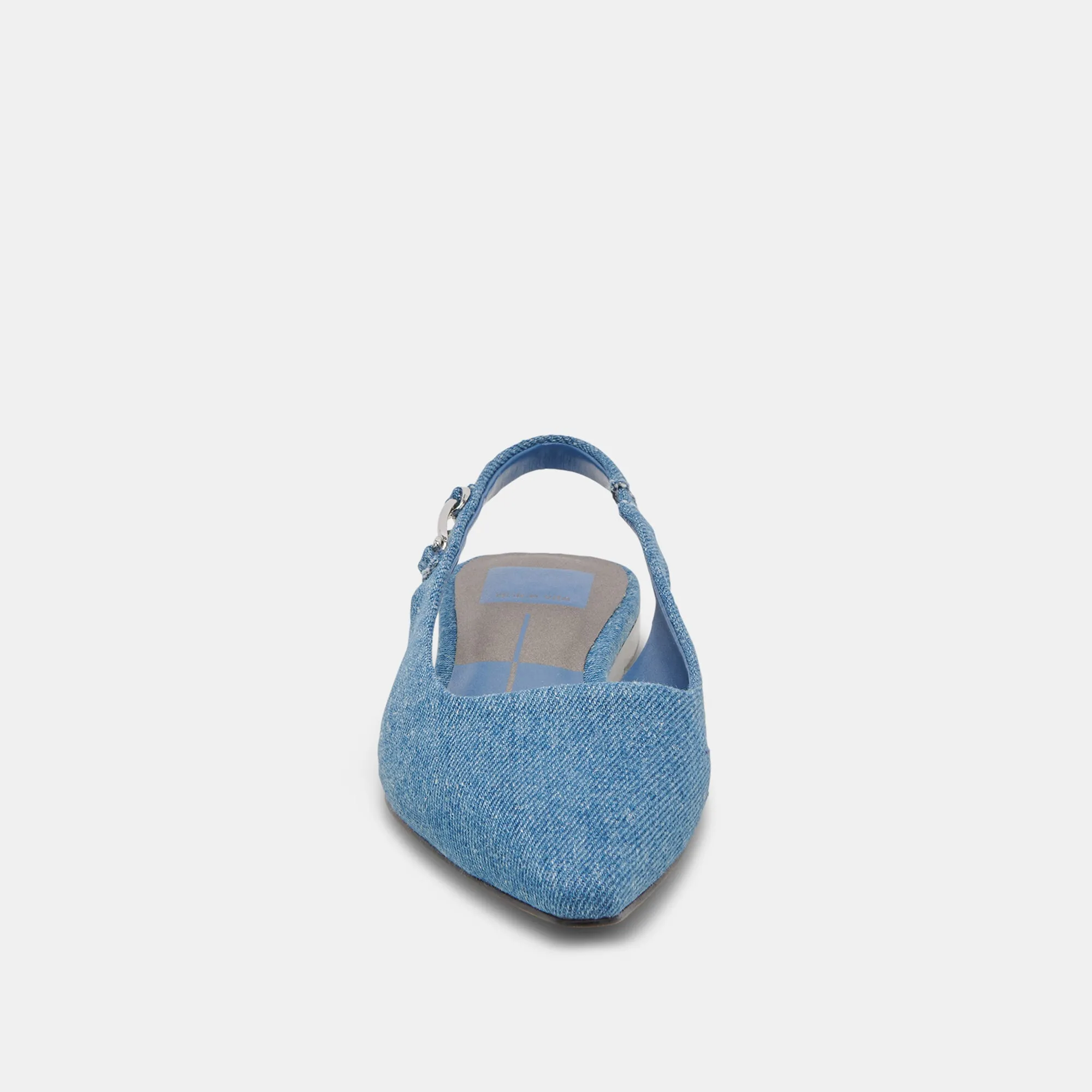 ELLEY FLATS BLUE DENIM Dolce Vita