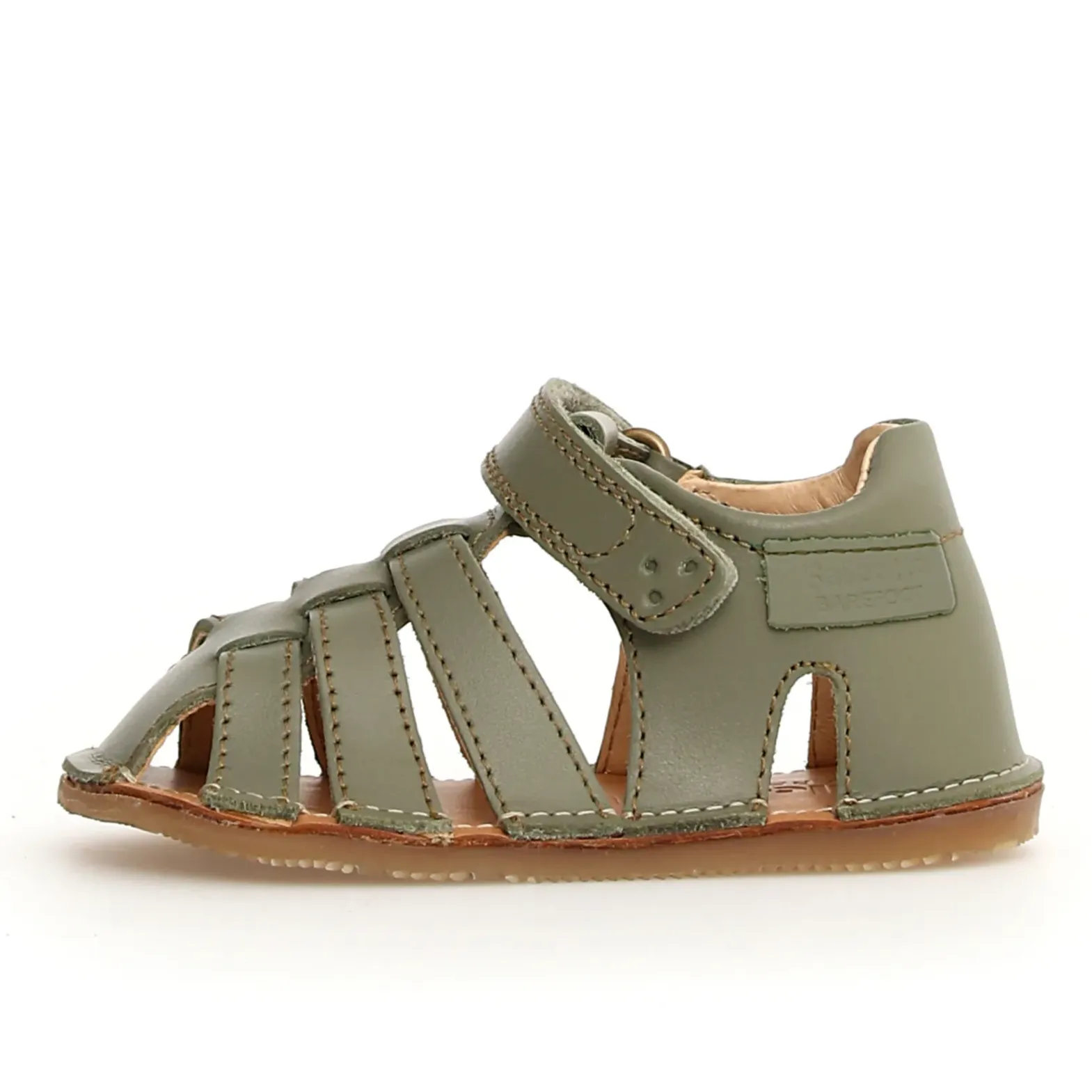 Falcotto Boy's And Girl's Erado Barefoot Sandals - Olive