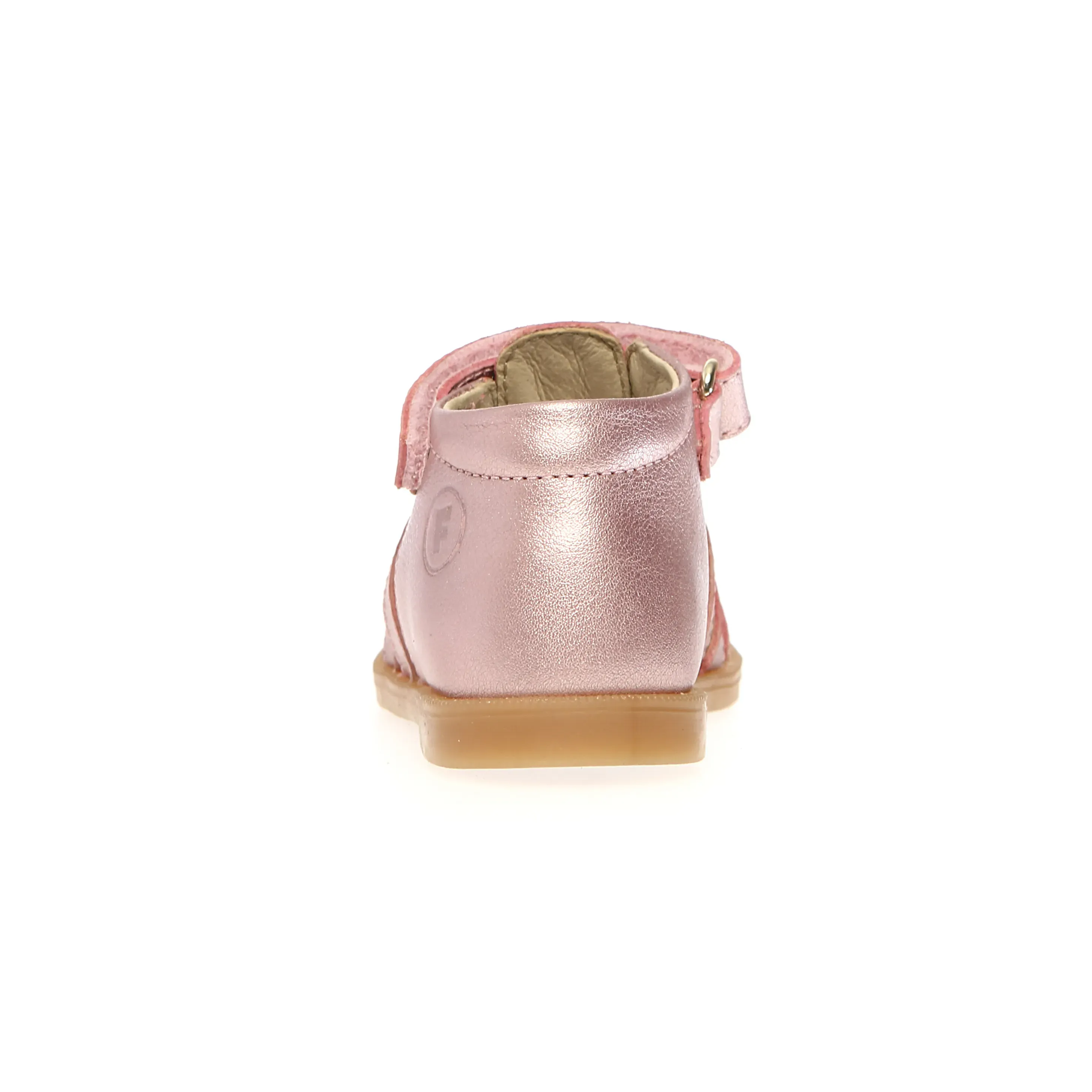 Falcotto Girl's Wakatobi Sandals - Metallic Cipria