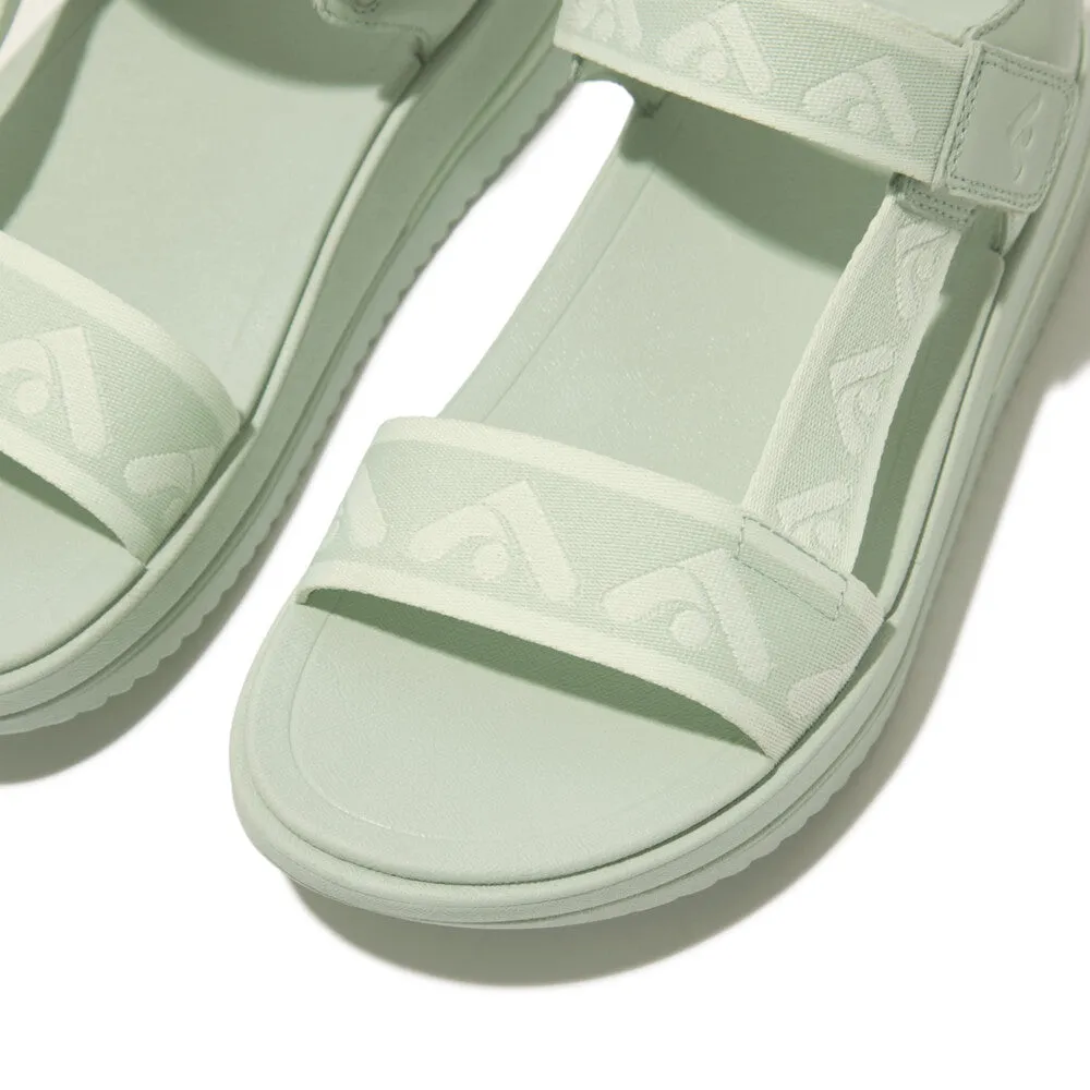 Fitflop Surff Webbing Back Strap Sandals Sage Brush