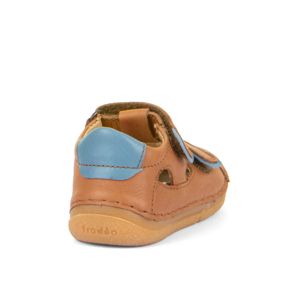 Froddo Boy's and Girl's Paix Up Double Sandals - Brown
