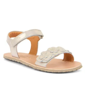 Froddo Girl's Flexy Flowers Sandals - Gold Shine