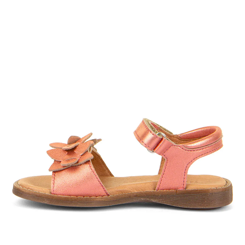 Froddo Girl's Lore Flowers Sandals - Coral