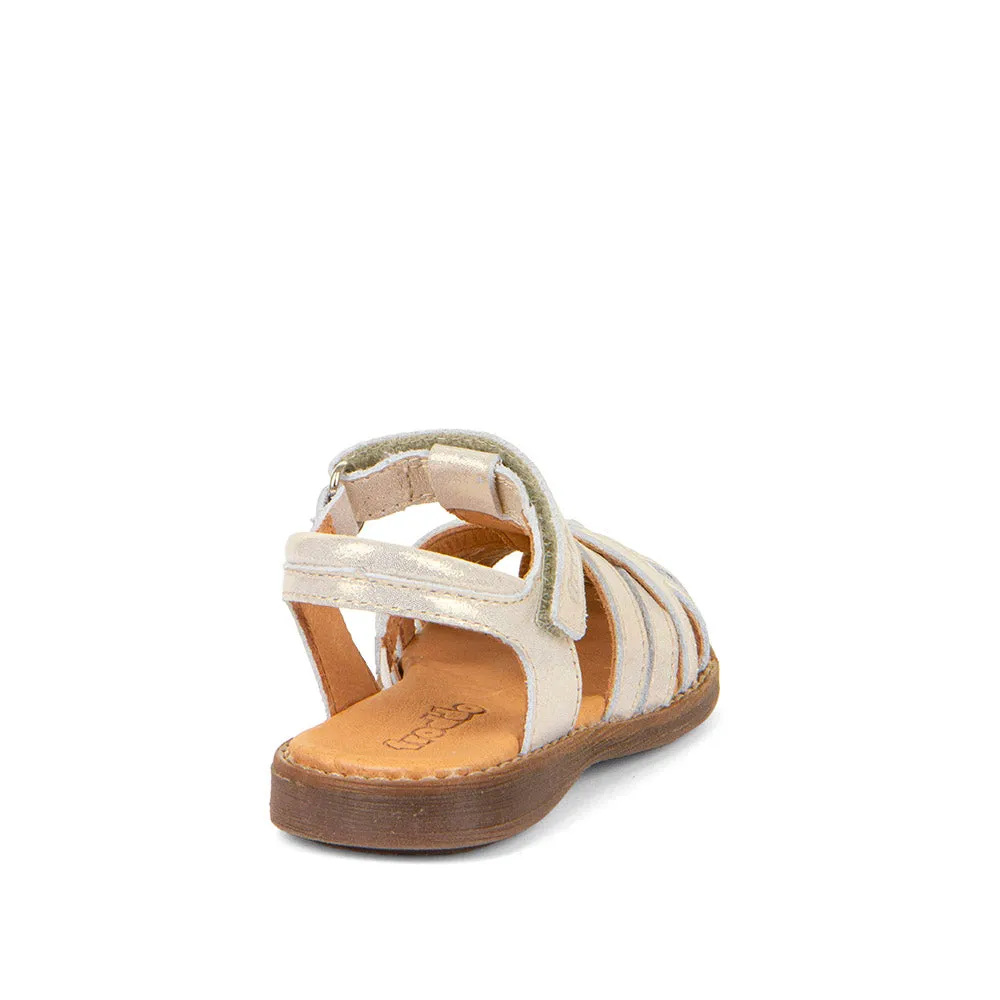 Froddo Girl's Lore Rosa Sandals - Gold Shine