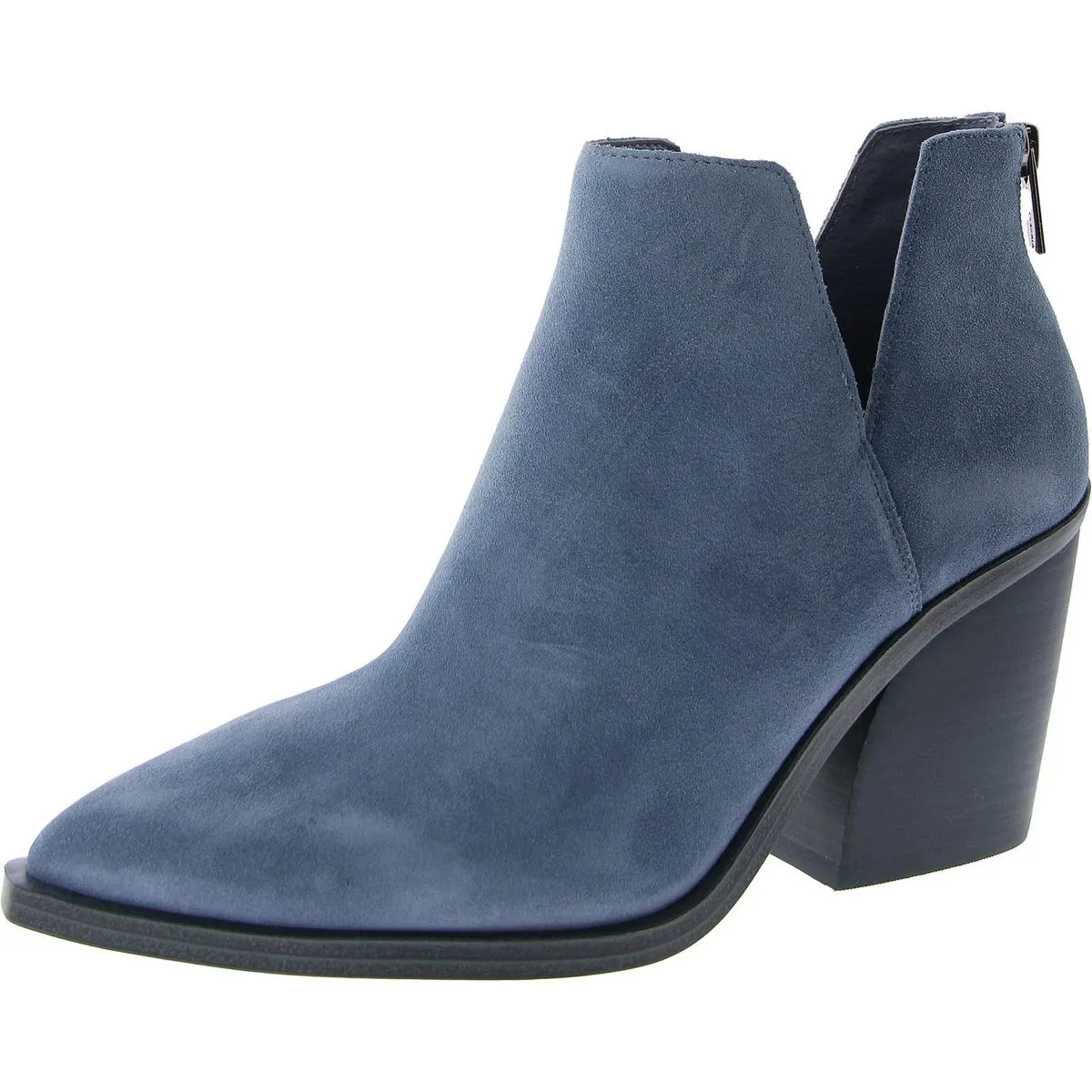 Gdgeta Womens Zipper Cut-Out Booties