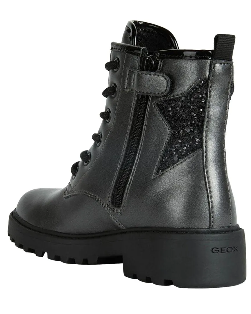 Geox Casey Star Leather Boot