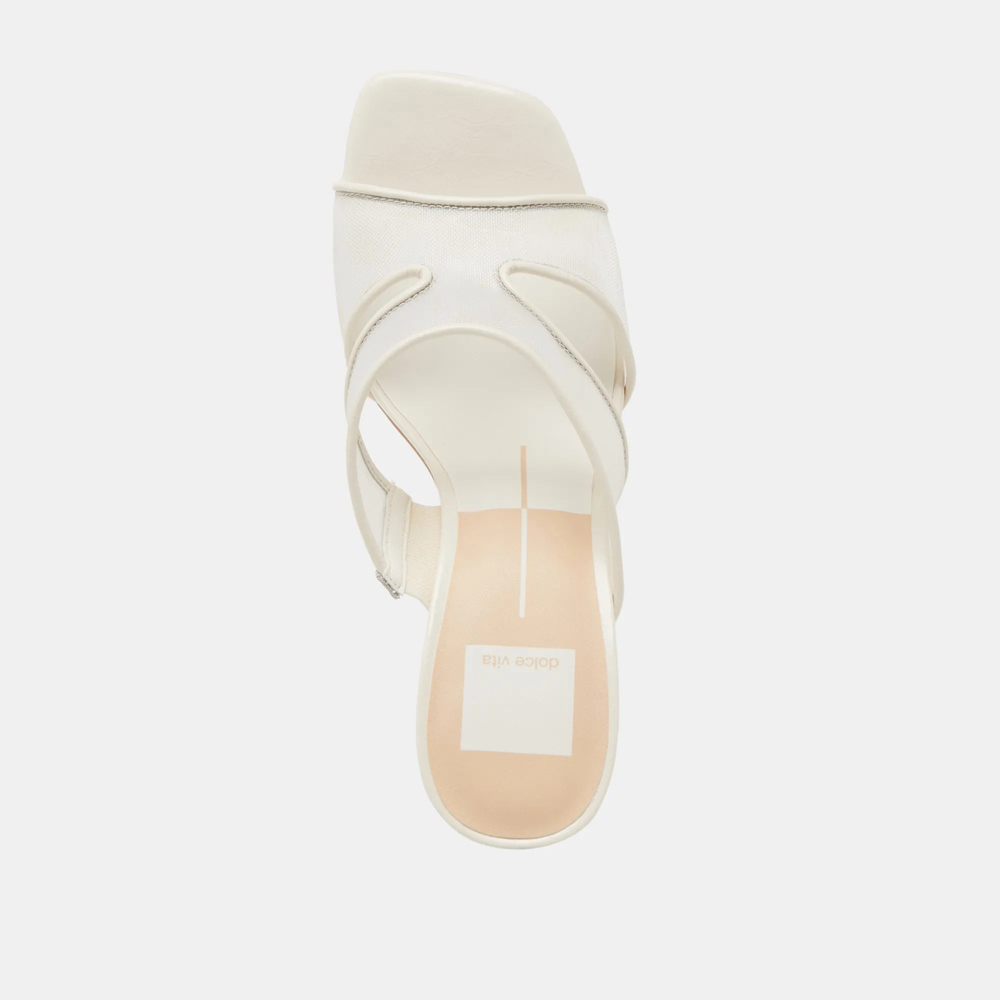 GITEL HEELS OFF WHITE MESH Dolce Vita