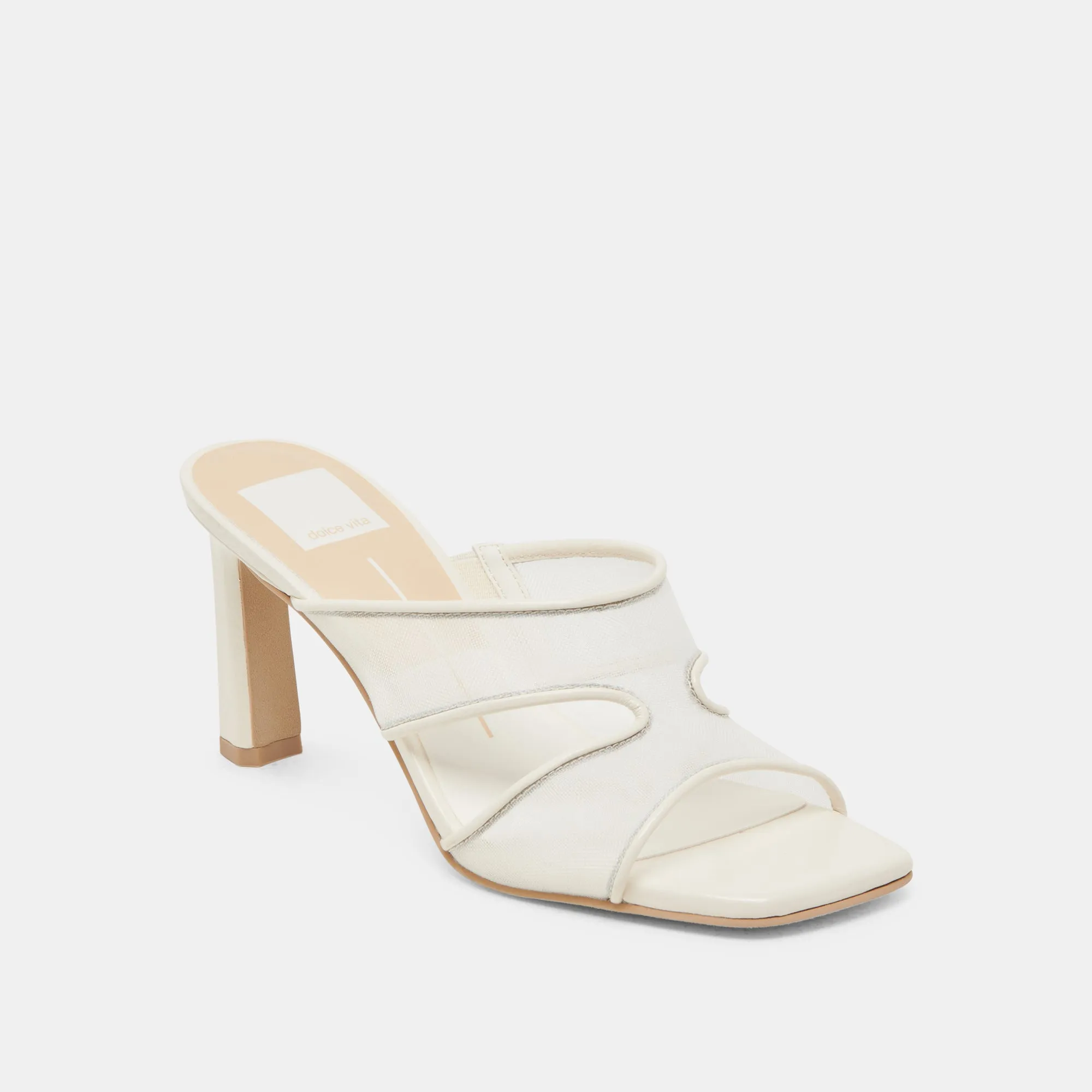 GITEL HEELS OFF WHITE MESH Dolce Vita