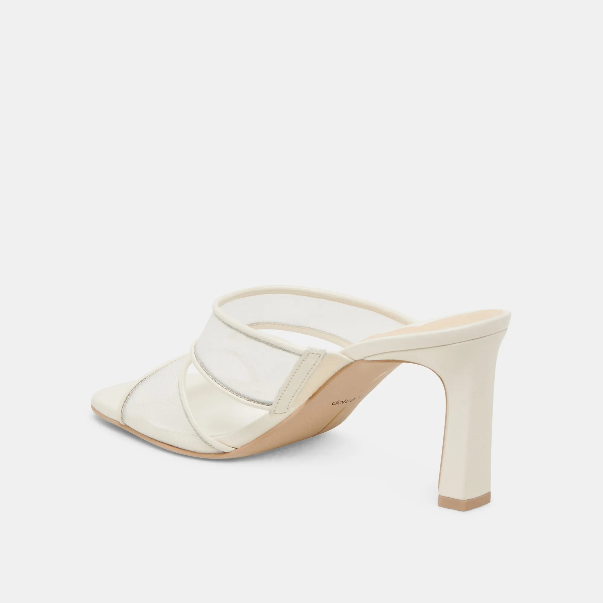 GITEL HEELS OFF WHITE MESH Dolce Vita