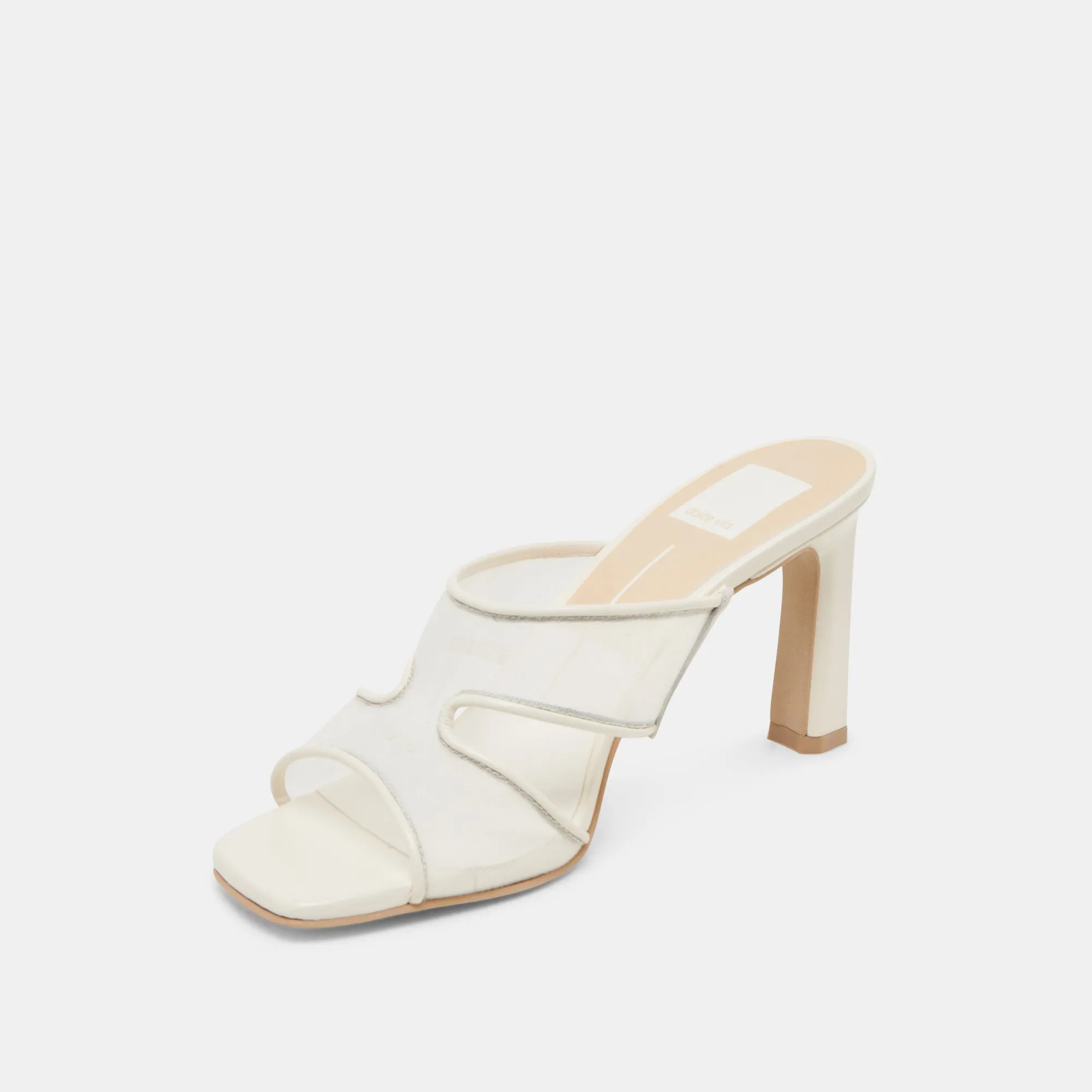 GITEL HEELS OFF WHITE MESH Dolce Vita