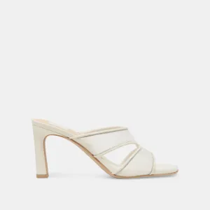 GITEL HEELS OFF WHITE MESH Dolce Vita