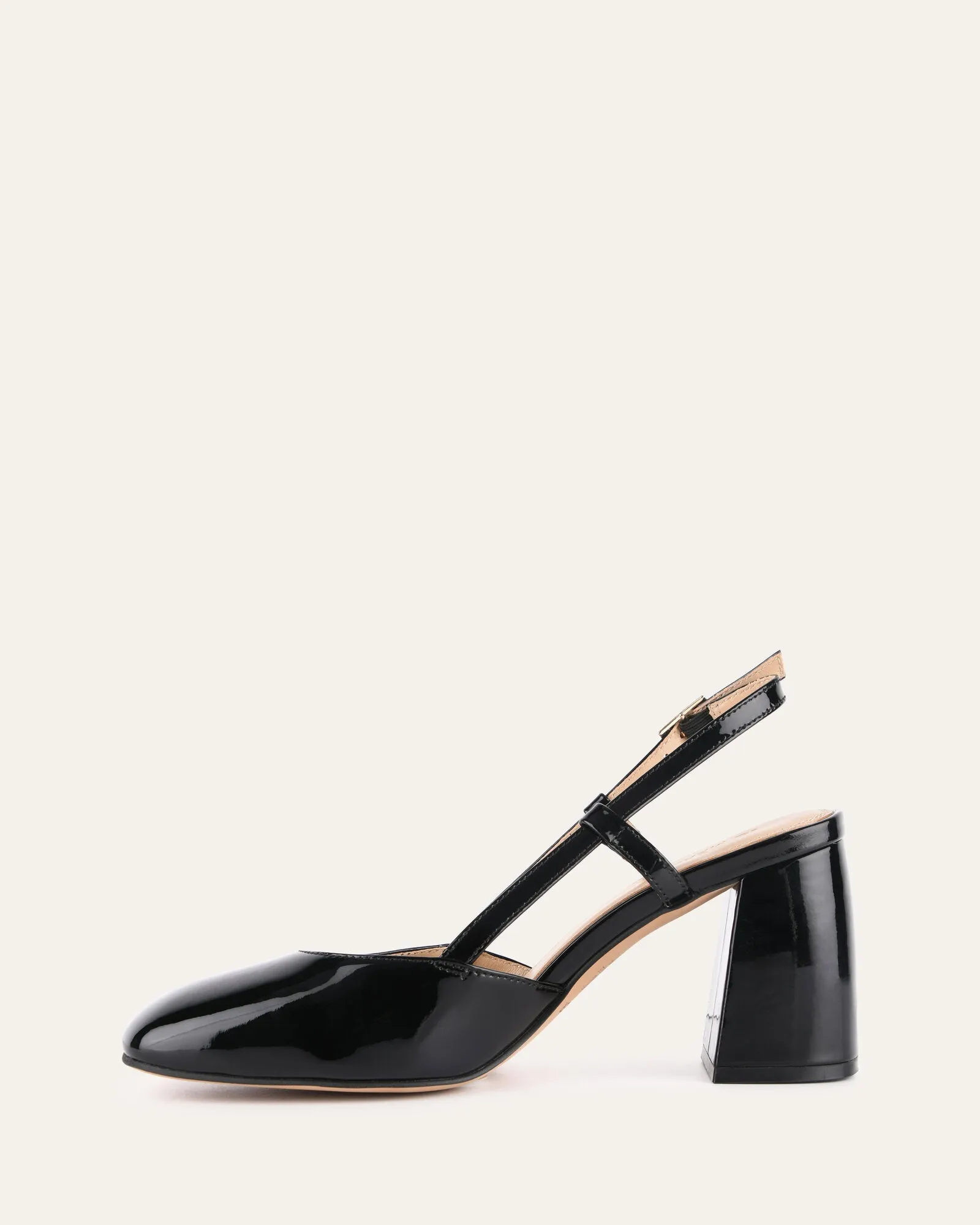 GLORIA HIGH HEELS BLACK PATENT Jo Mercer