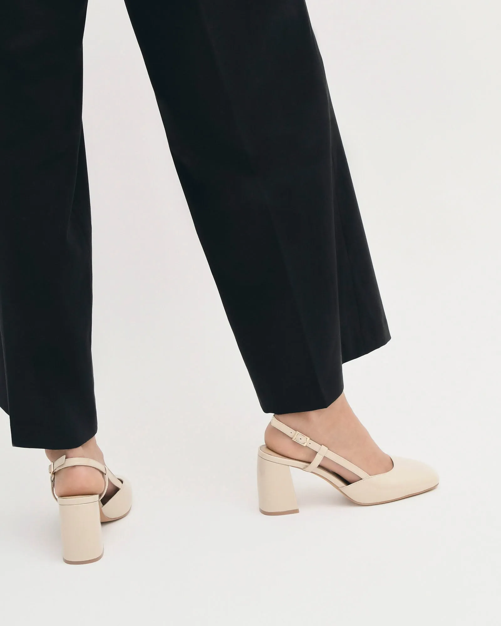 GLORIA HIGH HEELS SAND PATENT Jo Mercer