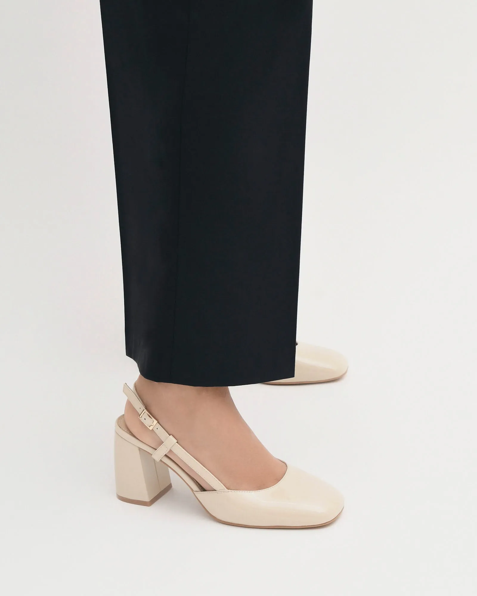 GLORIA HIGH HEELS SAND PATENT Jo Mercer