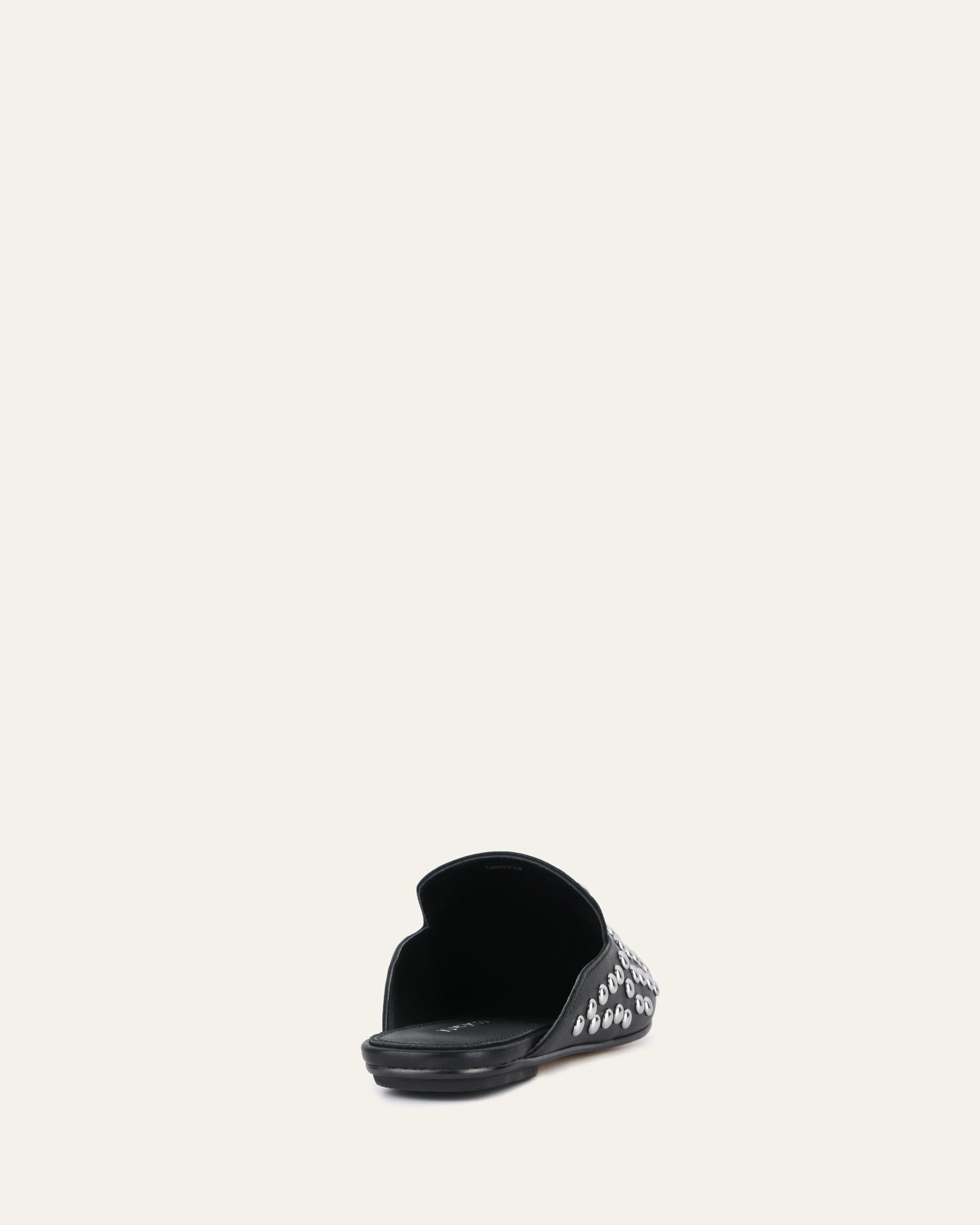 GRACIE CASUAL FLATS BLACK LEATHER Jo Mercer