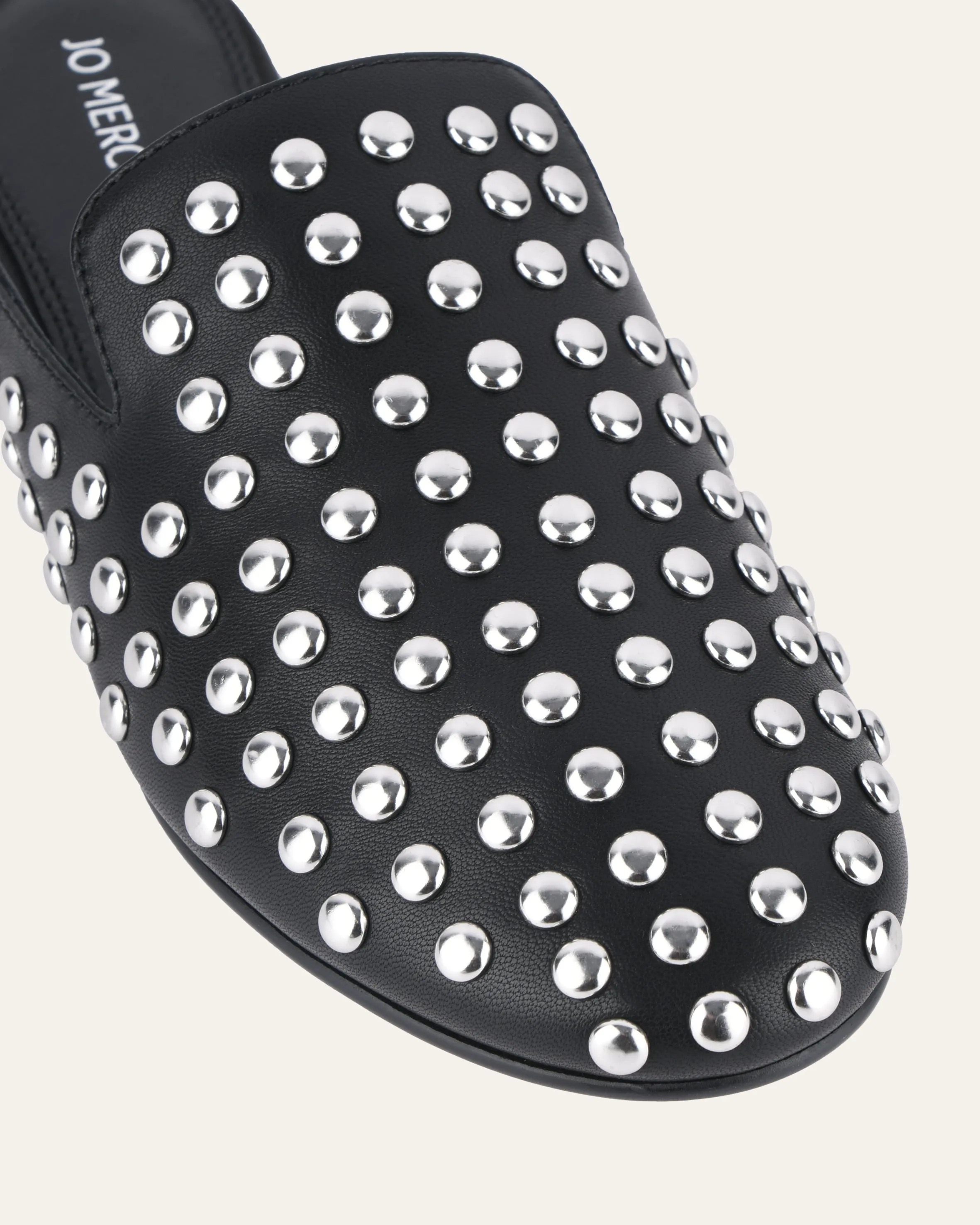 GRACIE CASUAL FLATS BLACK LEATHER Jo Mercer