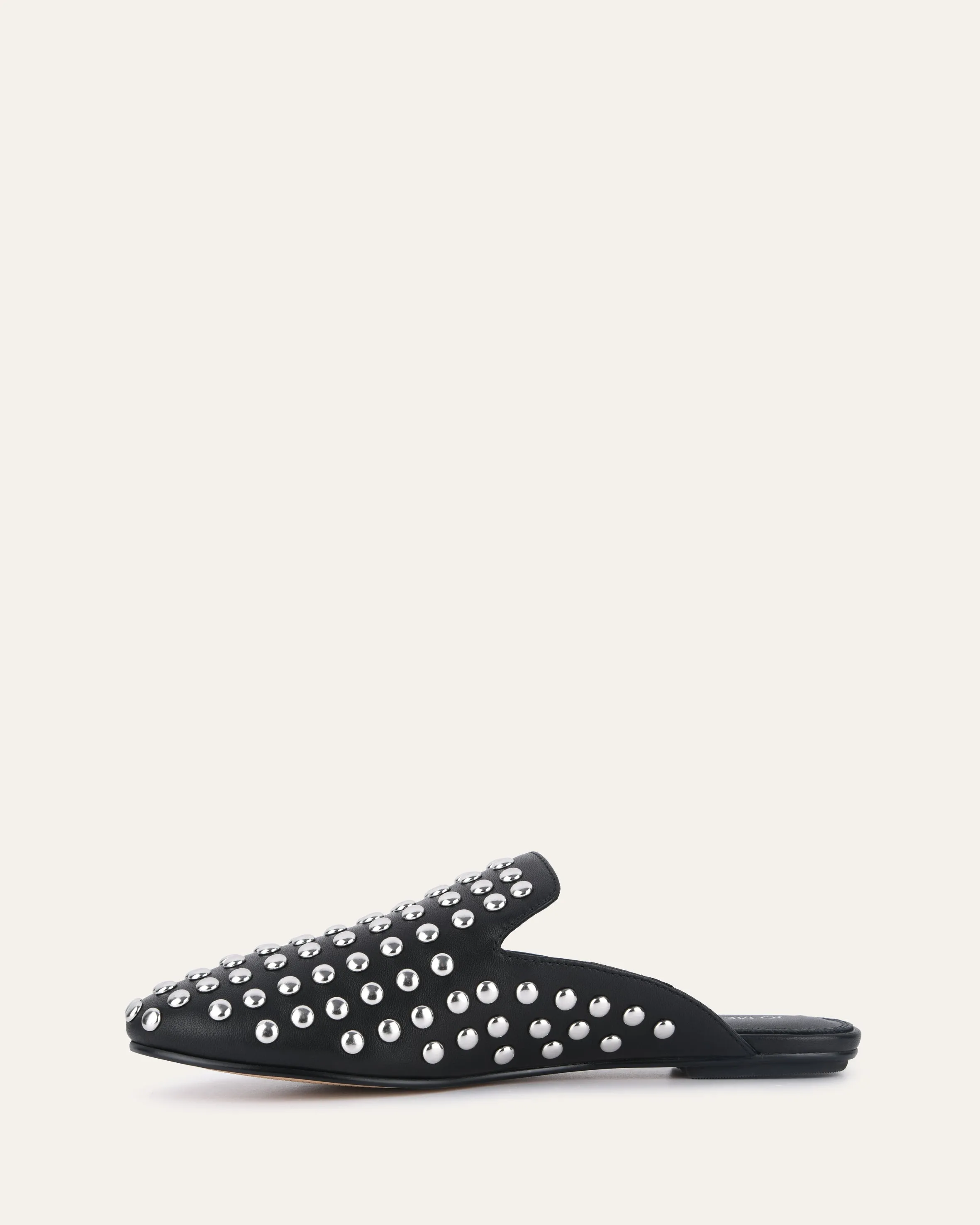 GRACIE CASUAL FLATS BLACK LEATHER Jo Mercer