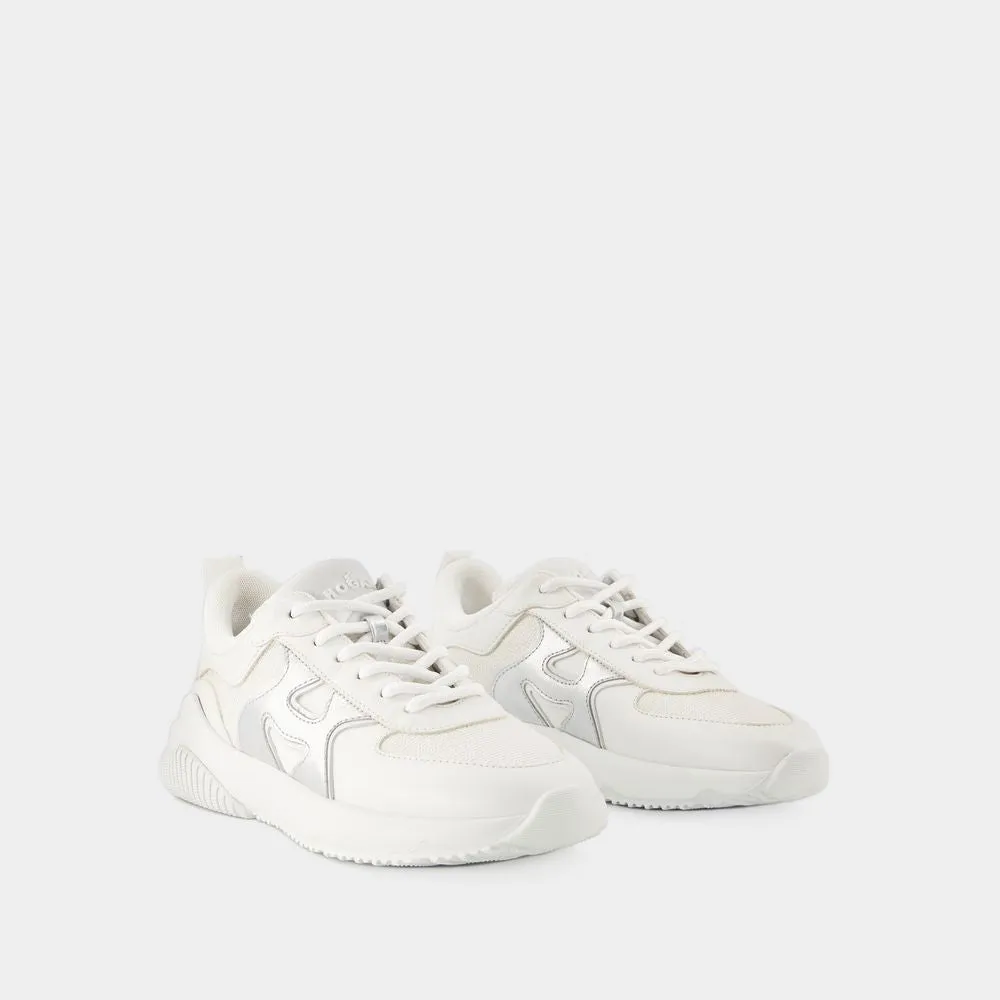 H597 Sneakers - White - Leather