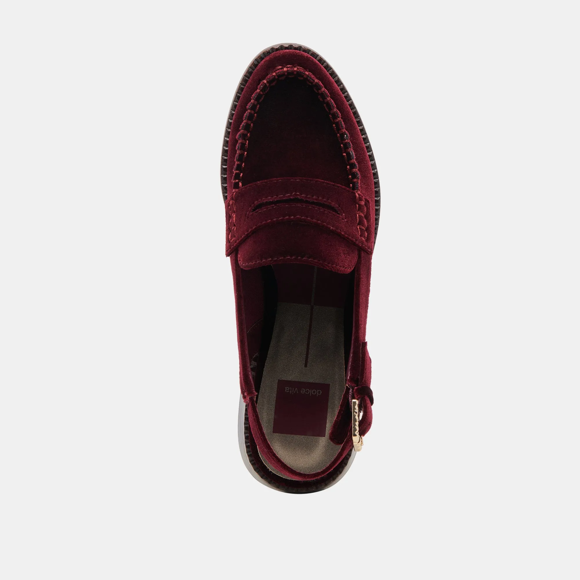HARDI LOAFERS WINE VELVET Dolce Vita